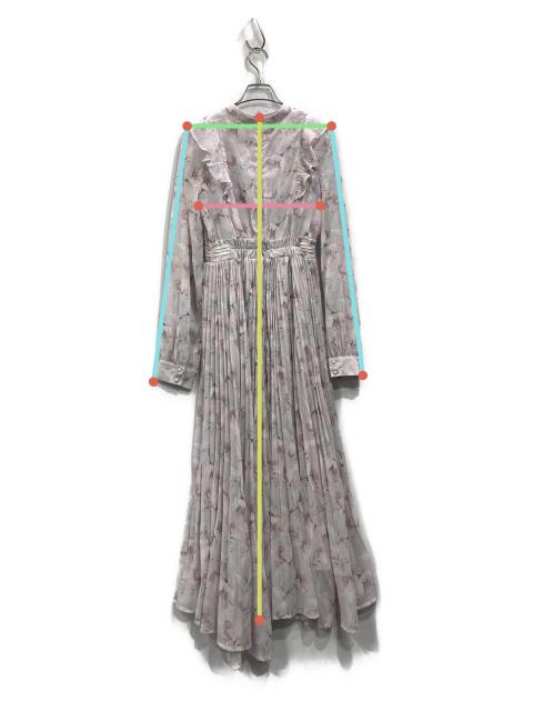 中古・古着通販】rosemuse (ロゼミューズ) sheer floral one-piece
