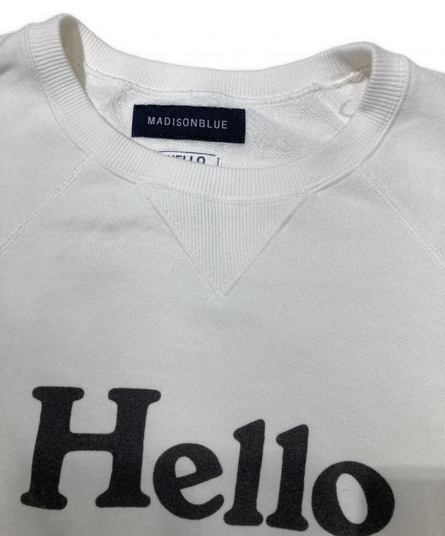 中古・古着通販】MADISON BLUE (マディソンブルー) HELLO SWEAT L/S