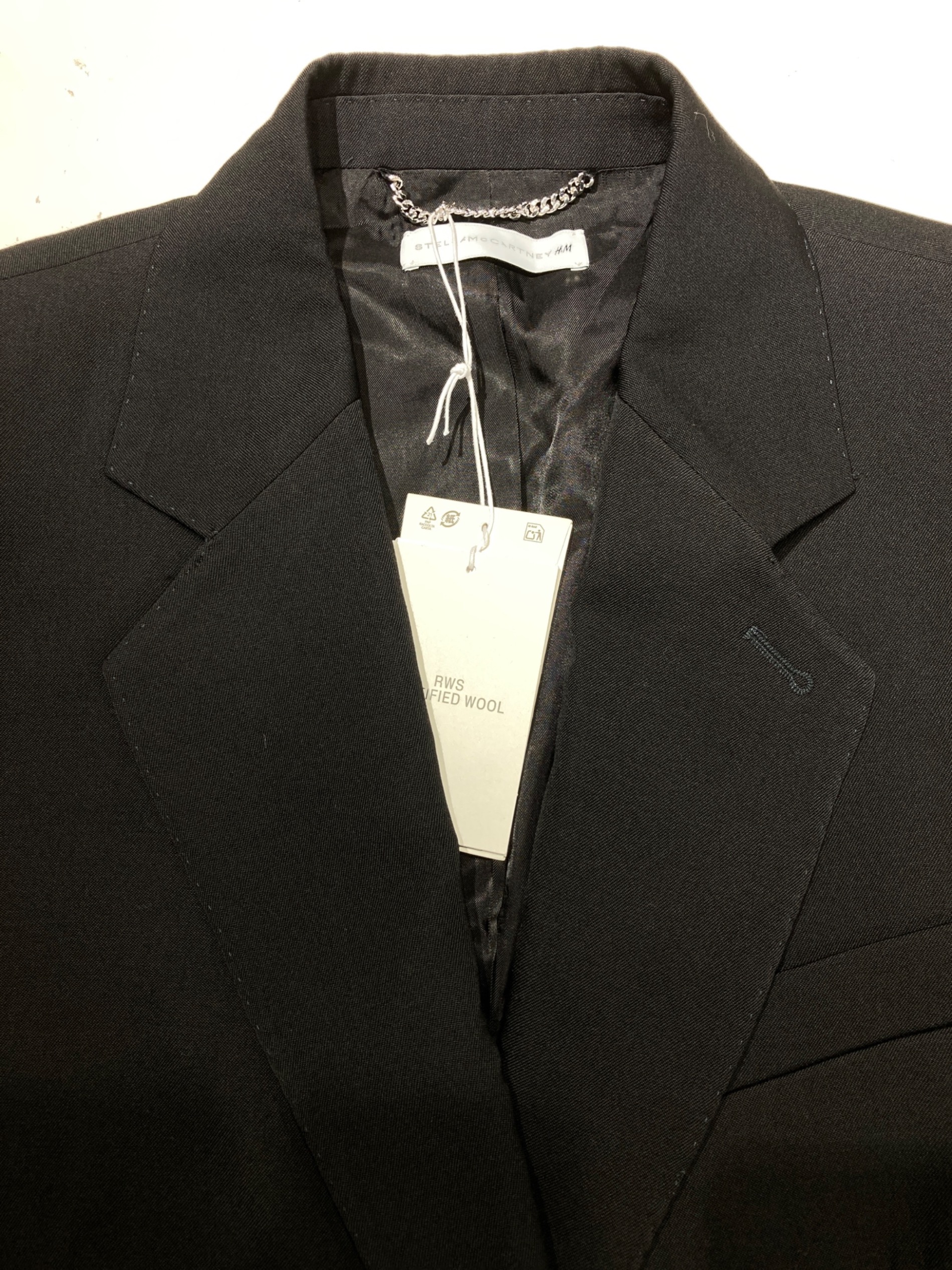 ステラマッカートニーシングルブレストウールブレザーM 中古・古着通販】H&M (エイチアンドエム) STELLA McCARTNEY (ステラ