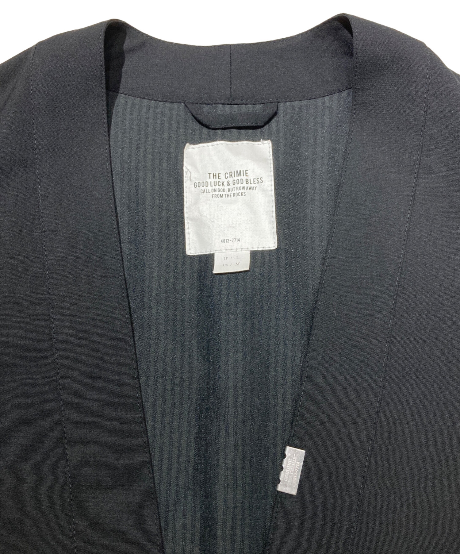ジャケット・アウター jimmy 中古・古着通販】THE CRIMIE (ザ クライミー) JIMMY SUITS JACKET