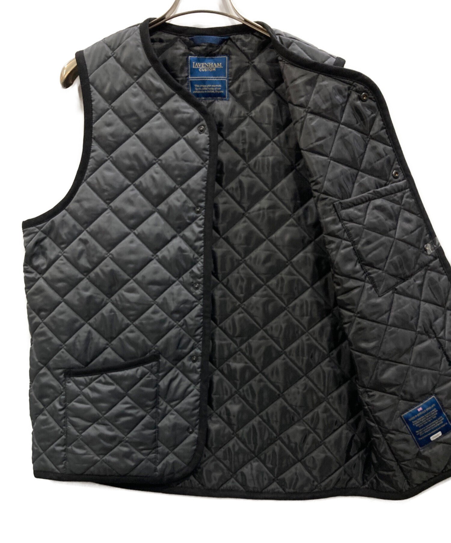 中古・古着通販】LAVENHAM (ラベンハム) CUSTOM GILET グレー サイズ