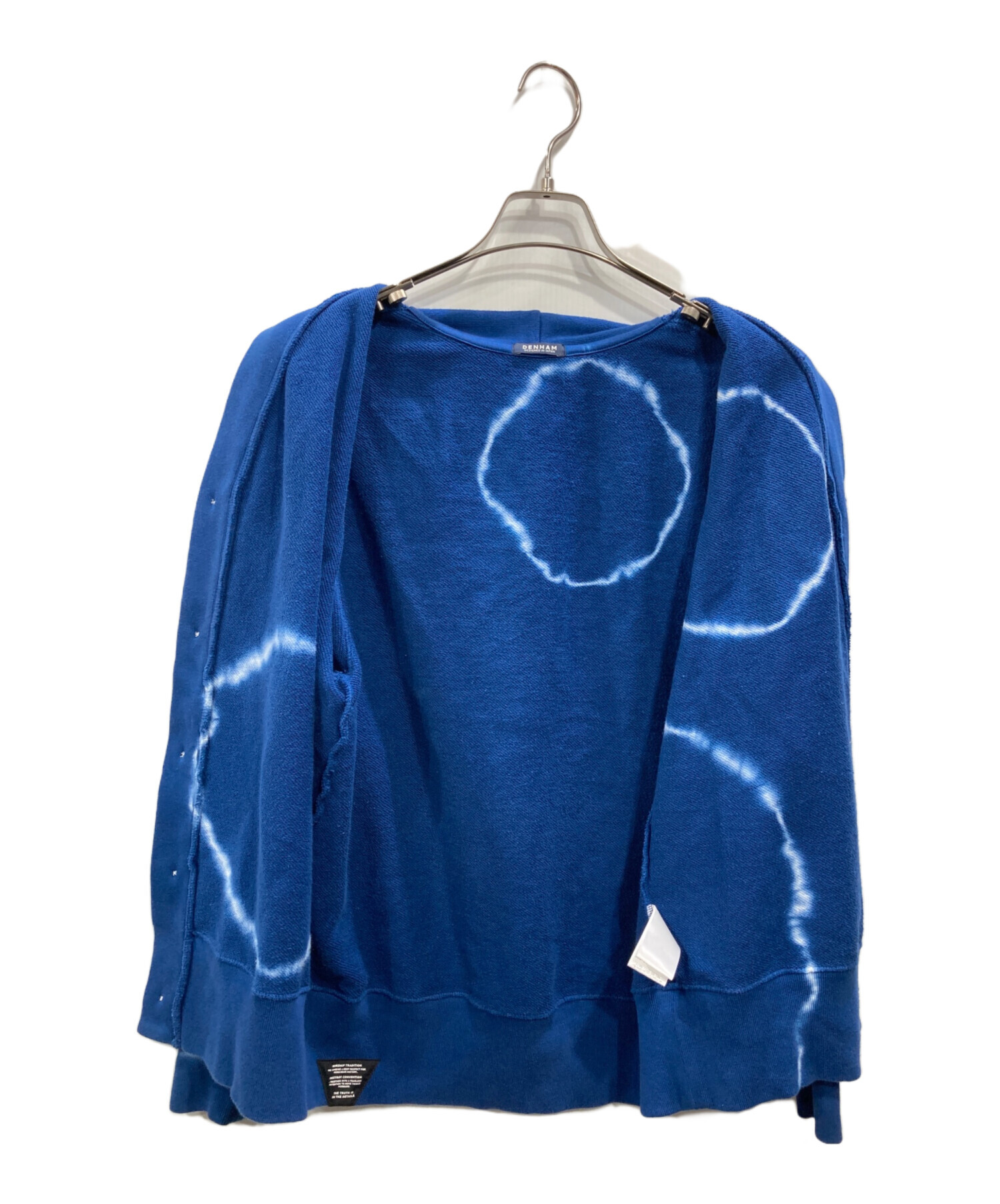 中古・古着通販】Denham (デンハム) TIE DYE SWEAT CARDIGAN（タイダイ