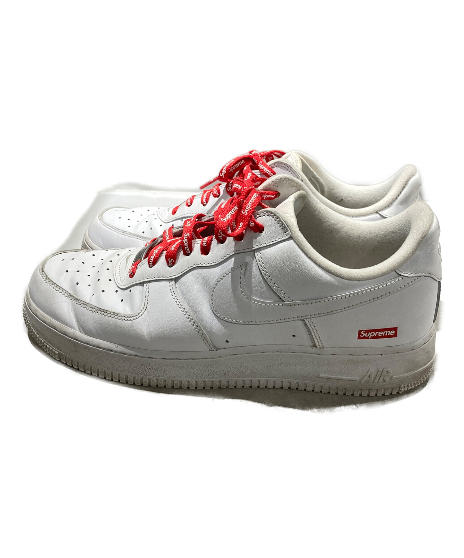 Supreme シュプリーム スニーカー 27cm 白 【古着】【中古】【送料無料】 中古・古着通販】NIKE (ナイキ) Supreme (シュプリーム) Air Force 1
