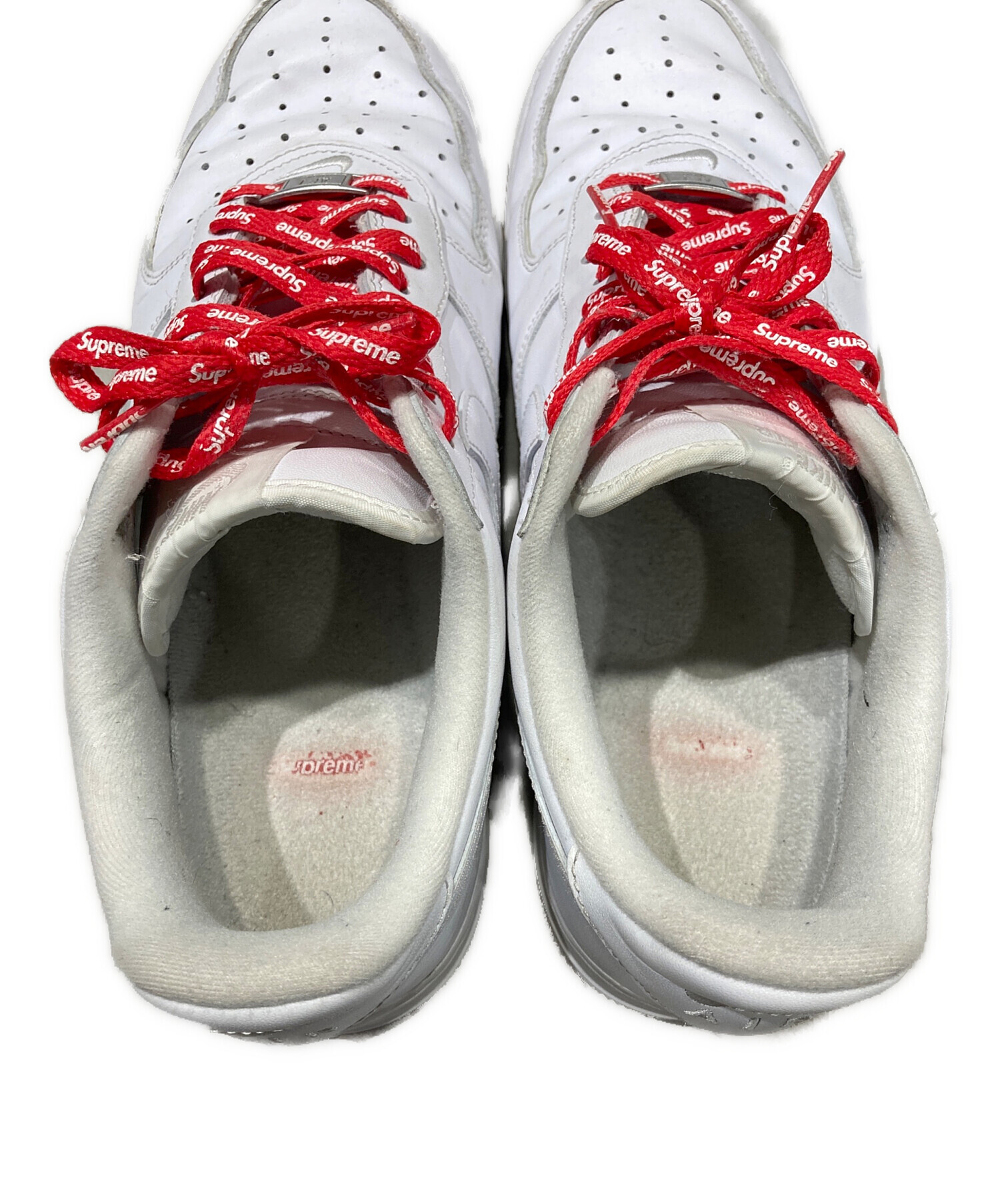 Supreme シュプリーム スニーカー 28cm 白 【古着】【中古】【送料無料】 中古・古着通販】NIKE (ナイキ) Supreme (シュプリーム) Air Force 1