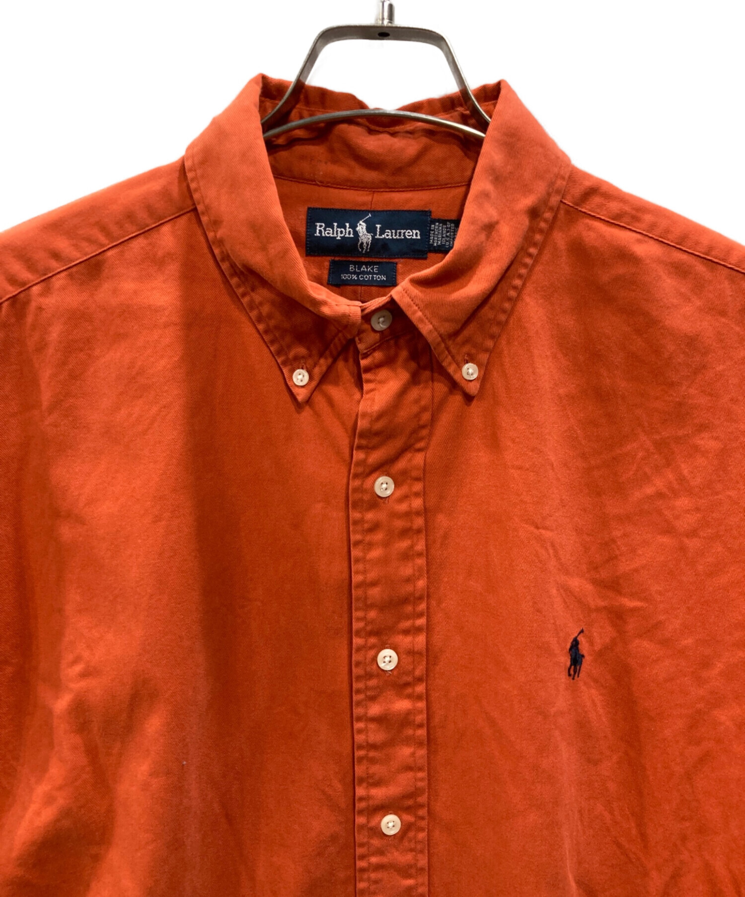 Ralph Lauren BLAKEシリーズ　ボタンダウンシャツ XLサイズ 中古・古着通販】RALPH LAUREN (ラルフローレン) BLAKE USA製 ボタン