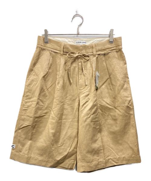 中古・古着通販】CAHLUMN (カウラム) Cotton Linen 2 Tuck Chino