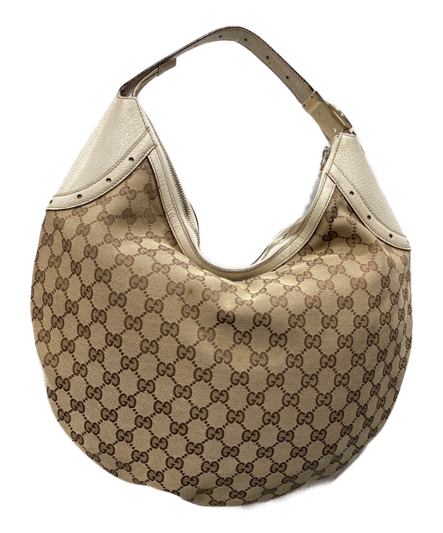 GUCCI GGキャンバス ホーボーバック 中古・古着通販】GUCCI (グッチ) GGキャンバス ホーボーバッグ