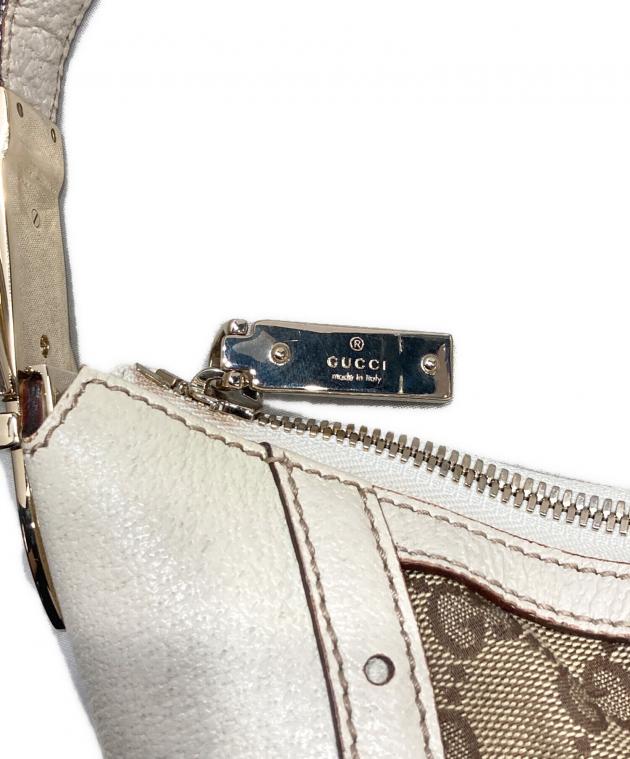GUCCI GGキャンバス ホーボーバック 中古・古着通販】GUCCI (グッチ) GGキャンバス ホーボーバッグ