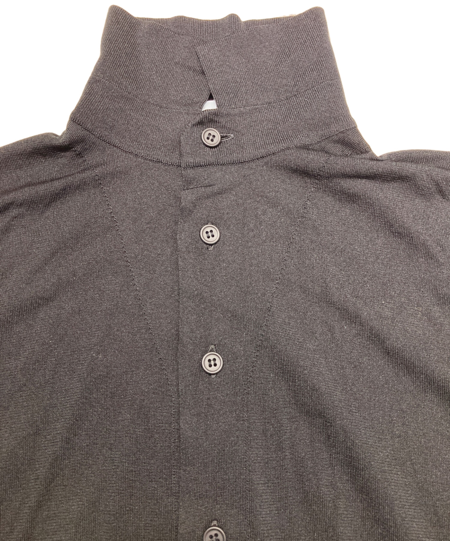中古・古着通販】CFCL (シーエフシーエル) HIGH GAUZE SHIRT ブラック