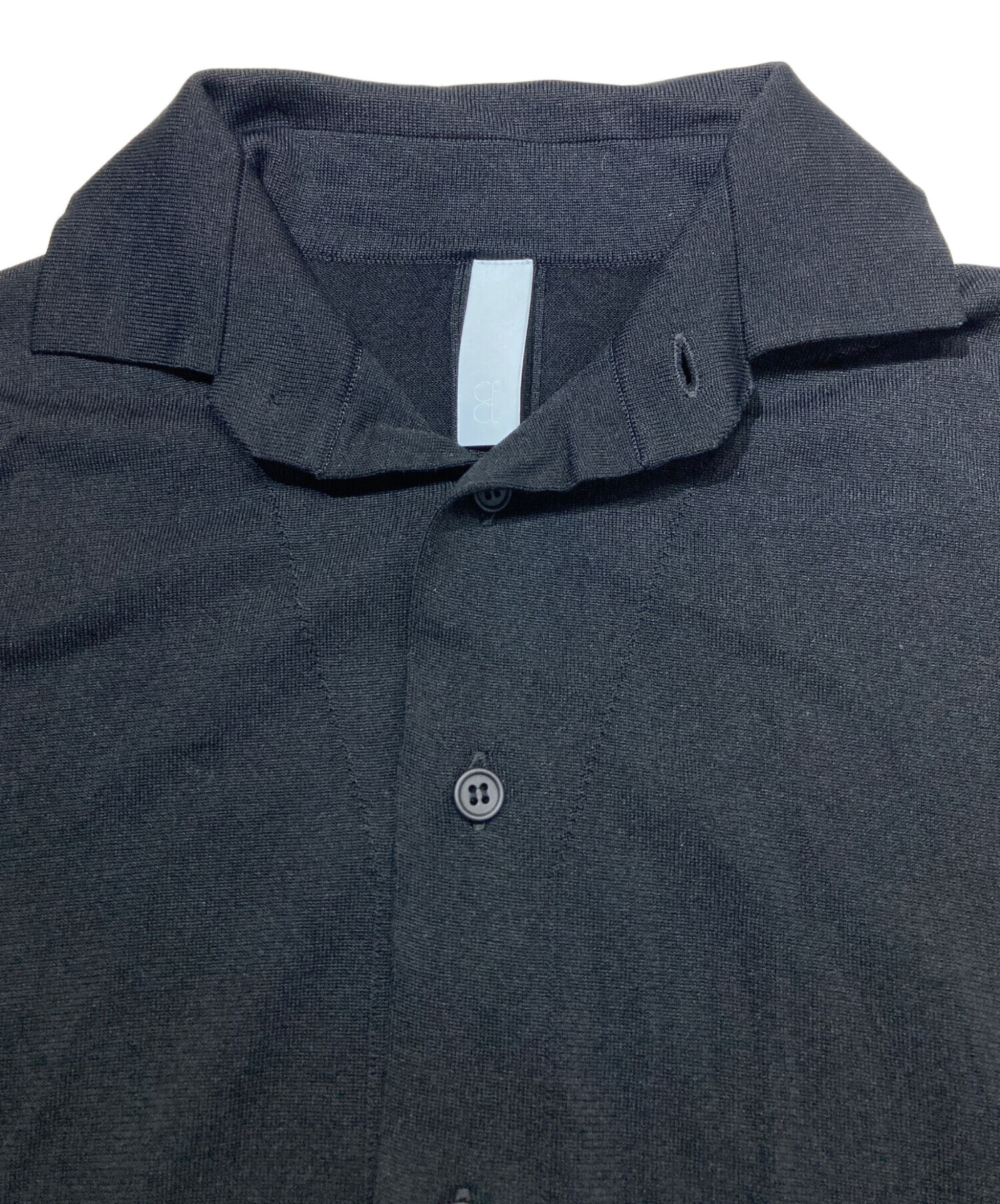 中古・古着通販】CFCL (シーエフシーエル) HIGH GAUZE SHIRT ブラック