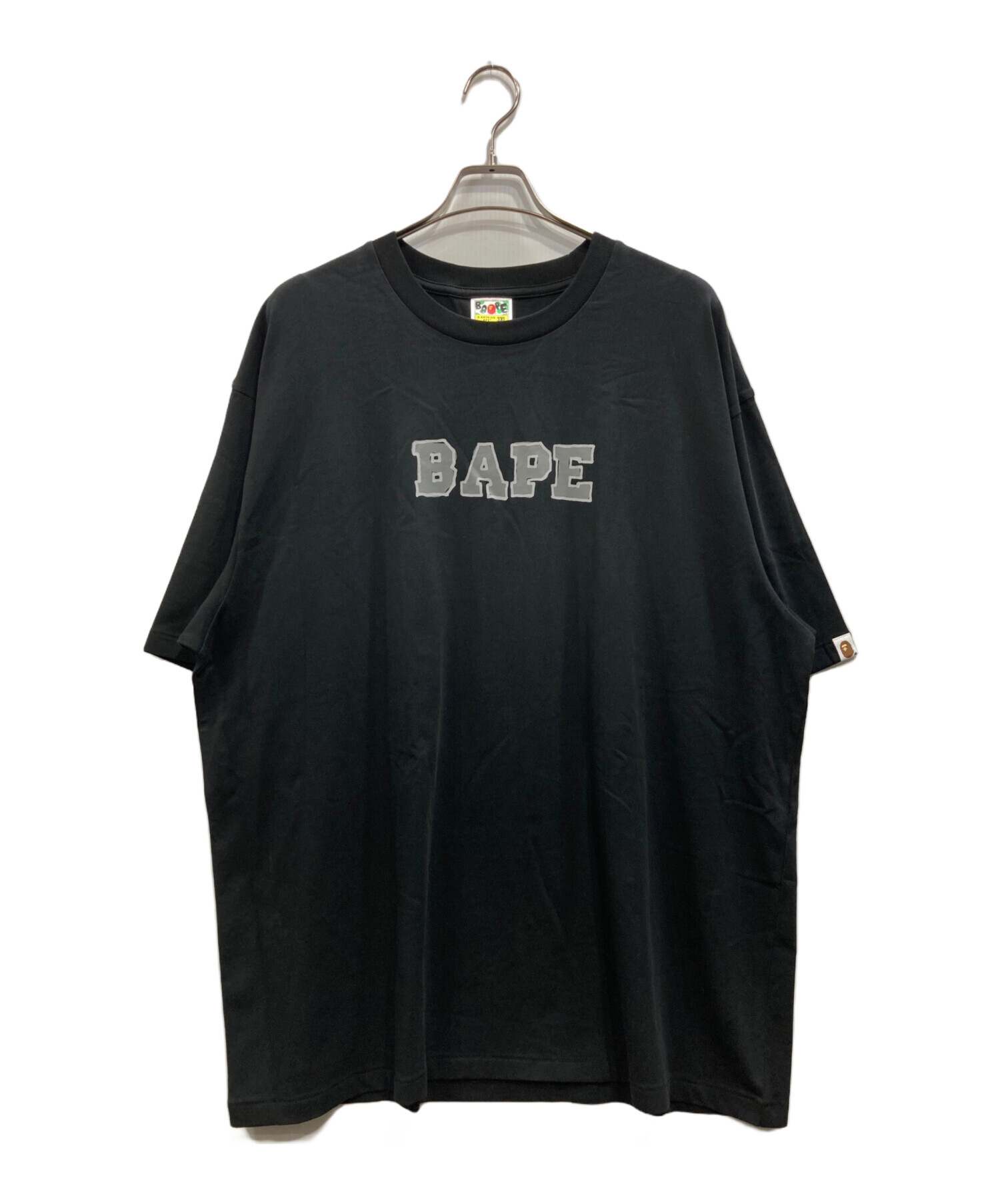 A BATHING APE アベイシングエイプ 長袖Tシャツ 黒 A BATHING APE
