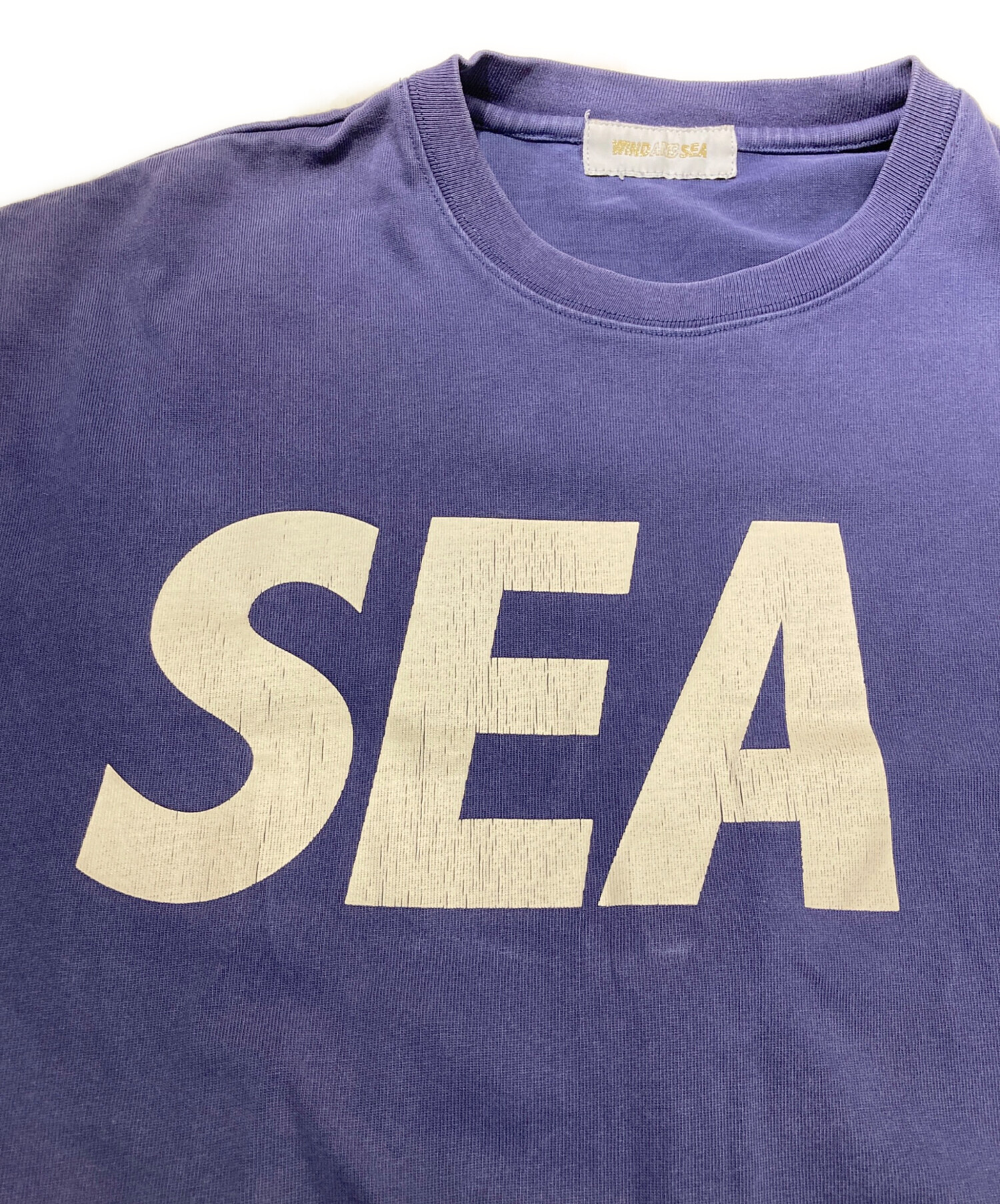 中古・古着通販】WIND AND SEA (ウィンダンシー) ロゴプリントTシャツ