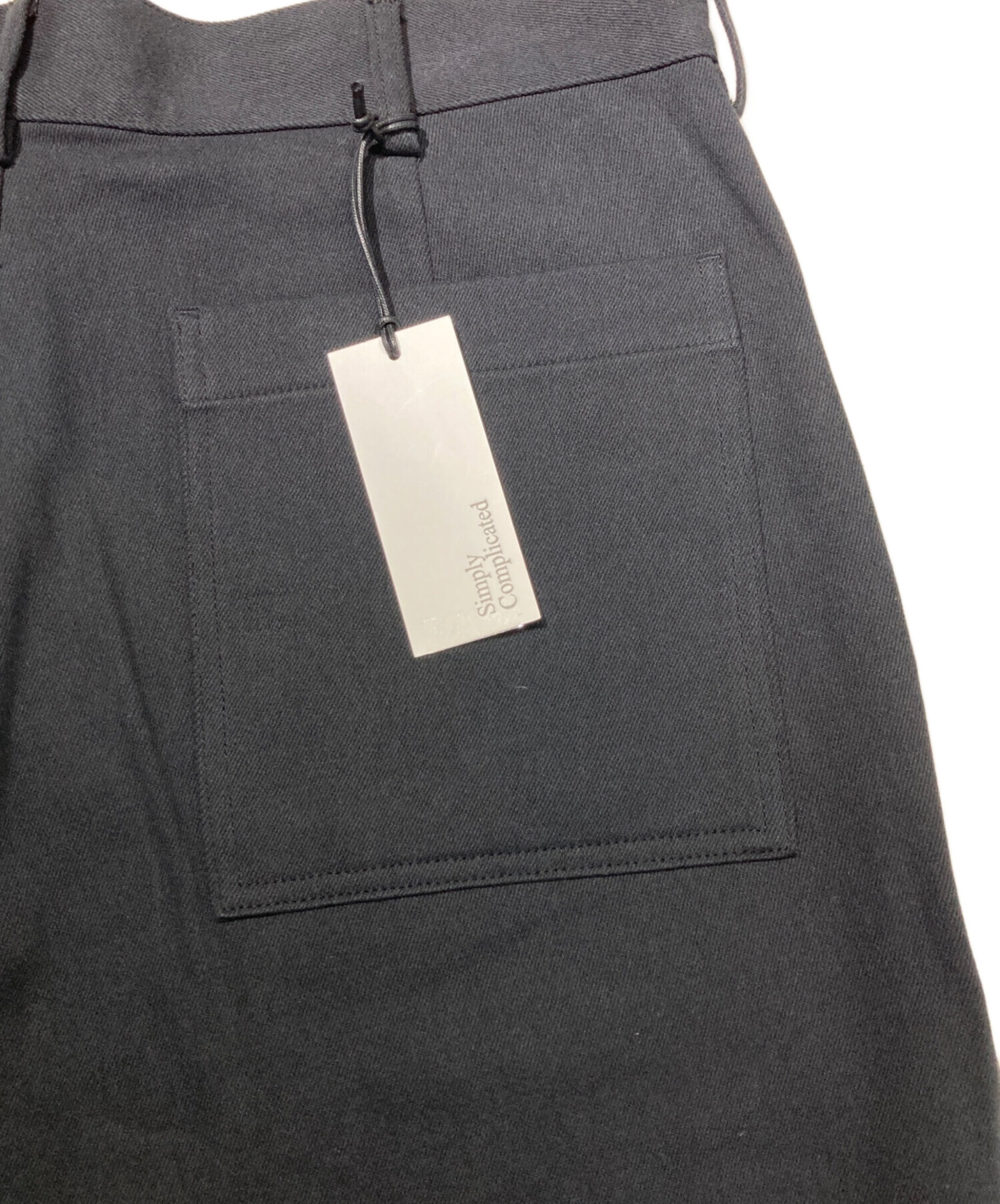 パンツ simplycomplicated TWILL C/W BAKER PANTS 中古・古着通販】SIMPLY COMPLICATED (シンプリーコンプリケイティド