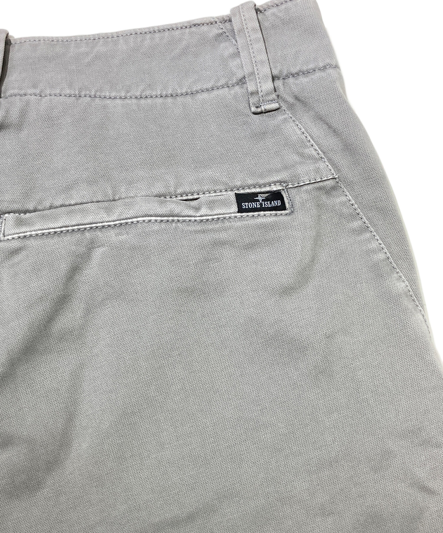 中古・古着通販】STONE ISLAND (ストーンアイランド) チノパン グレー