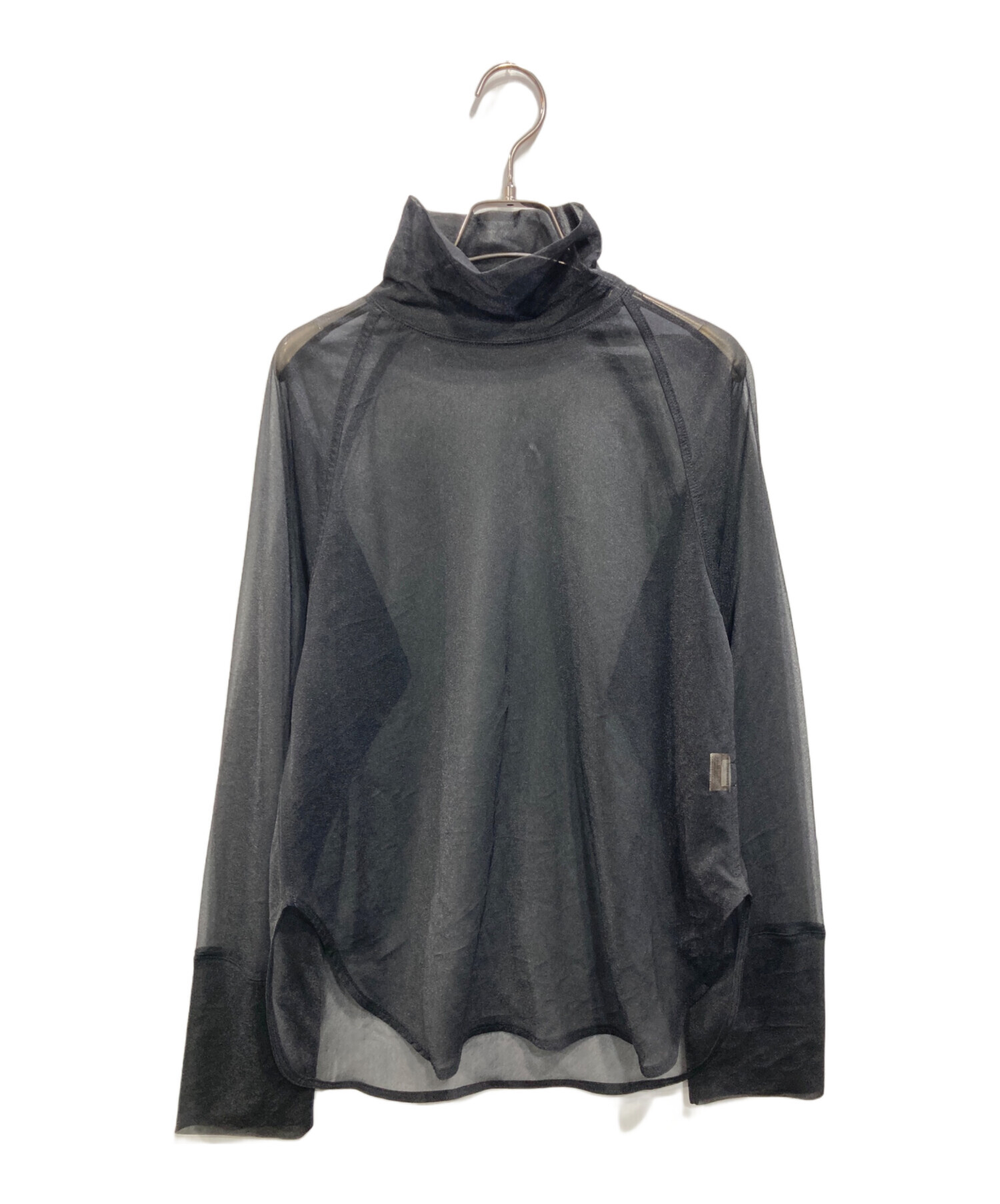 Todayful✨Sheer Turtle Tops black 中古・古着通販】TODAYFUL (トゥデイフル) Sheer Turtle Tops ブラック