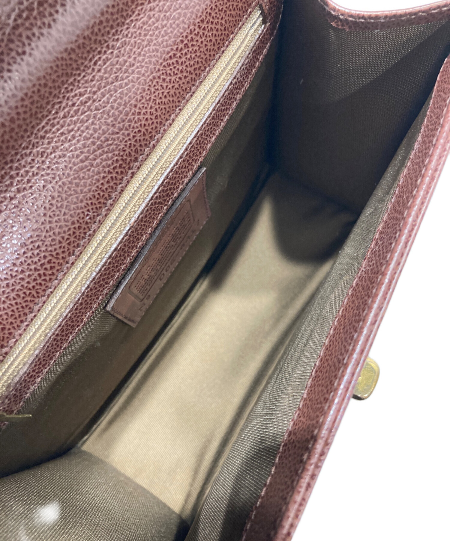 中古・古着通販】COACH (コーチ) オールドターンロックハンドバッグ