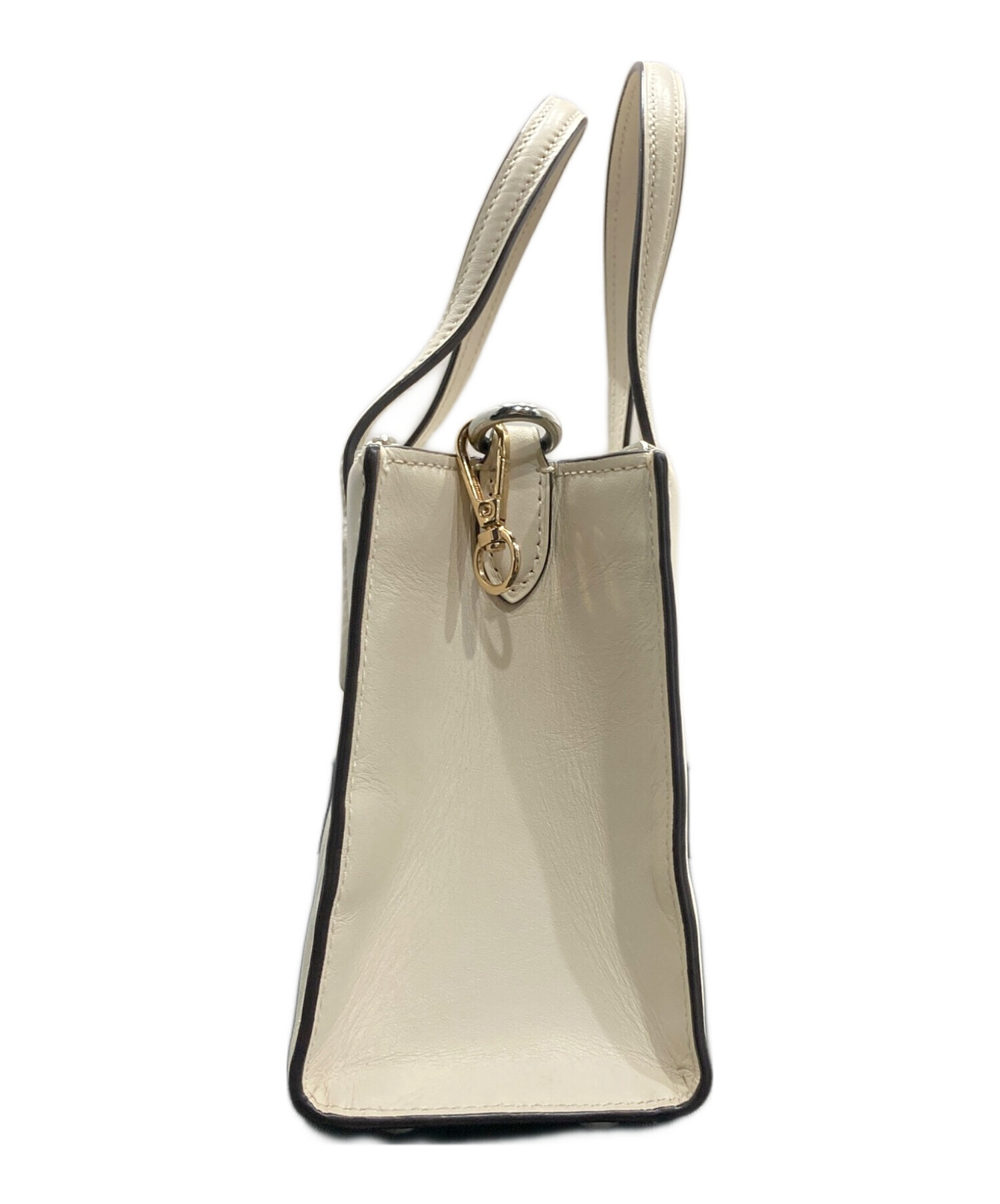 中古・古着通販】COACH (コーチ) ニーナ スモール トート アイボリー