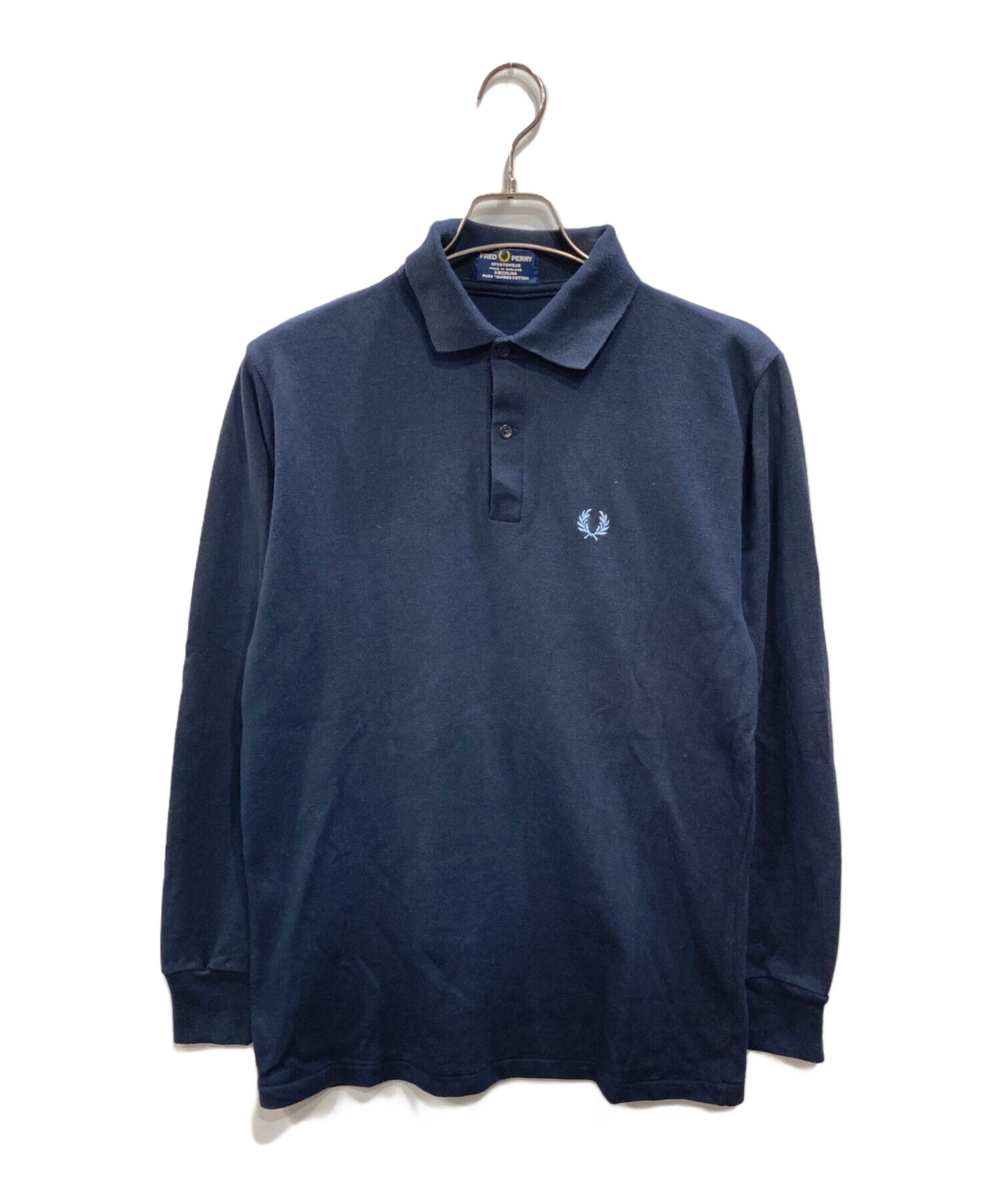 中古・古着通販】FRED PERRY (フレッドペリー) ポロシャツ ネイビー