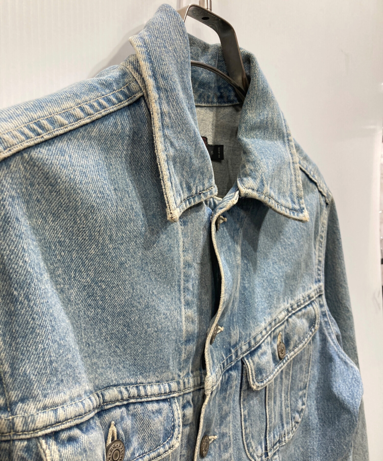 中古・古着通販】RRL (ダブルアールエル) 三ツ星タグ デニムトラッカー