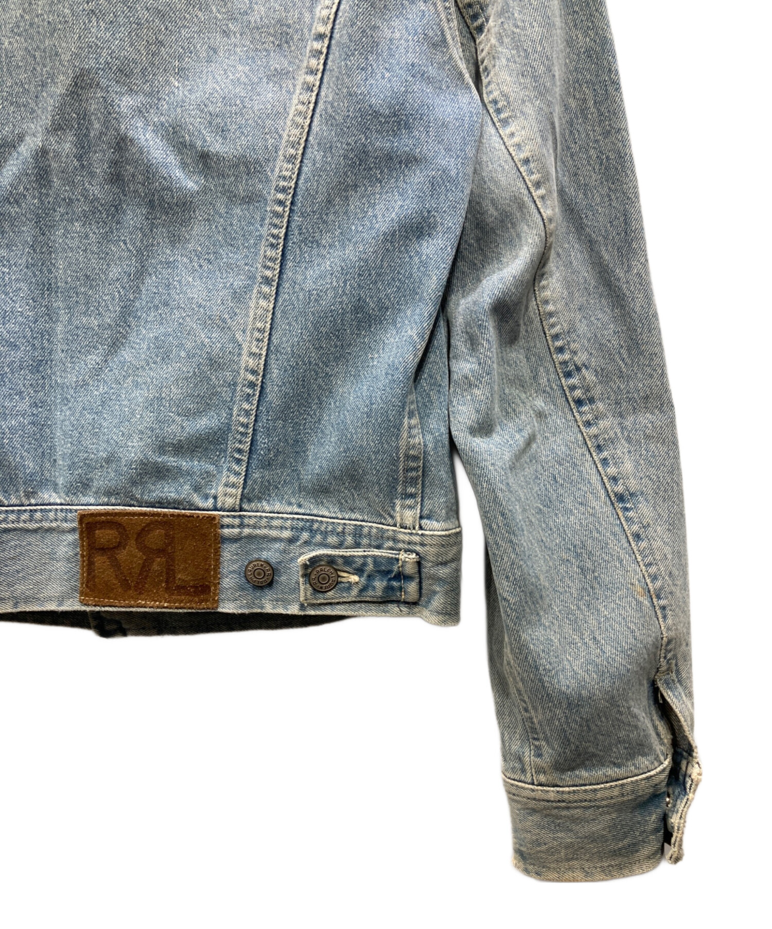 中古・古着通販】RRL (ダブルアールエル) 三ツ星タグ デニムトラッカー