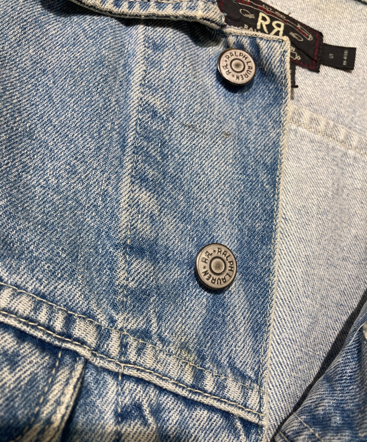 中古・古着通販】RRL (ダブルアールエル) 三ツ星タグ デニムトラッカー