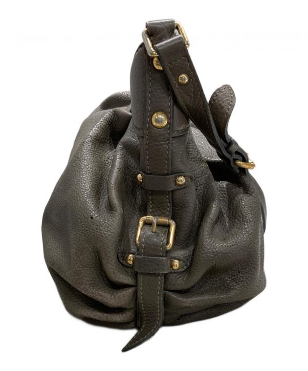 中古・古着通販】LOUIS VUITTON (ルイ ヴィトン) マヒナXS グレー