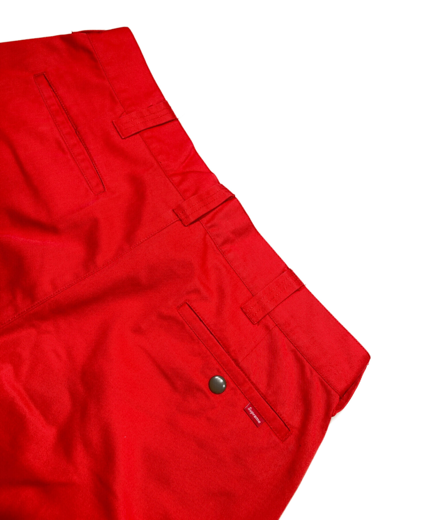 中古・古着通販】Supreme (シュプリーム) Work Pant レッド サイズ:32