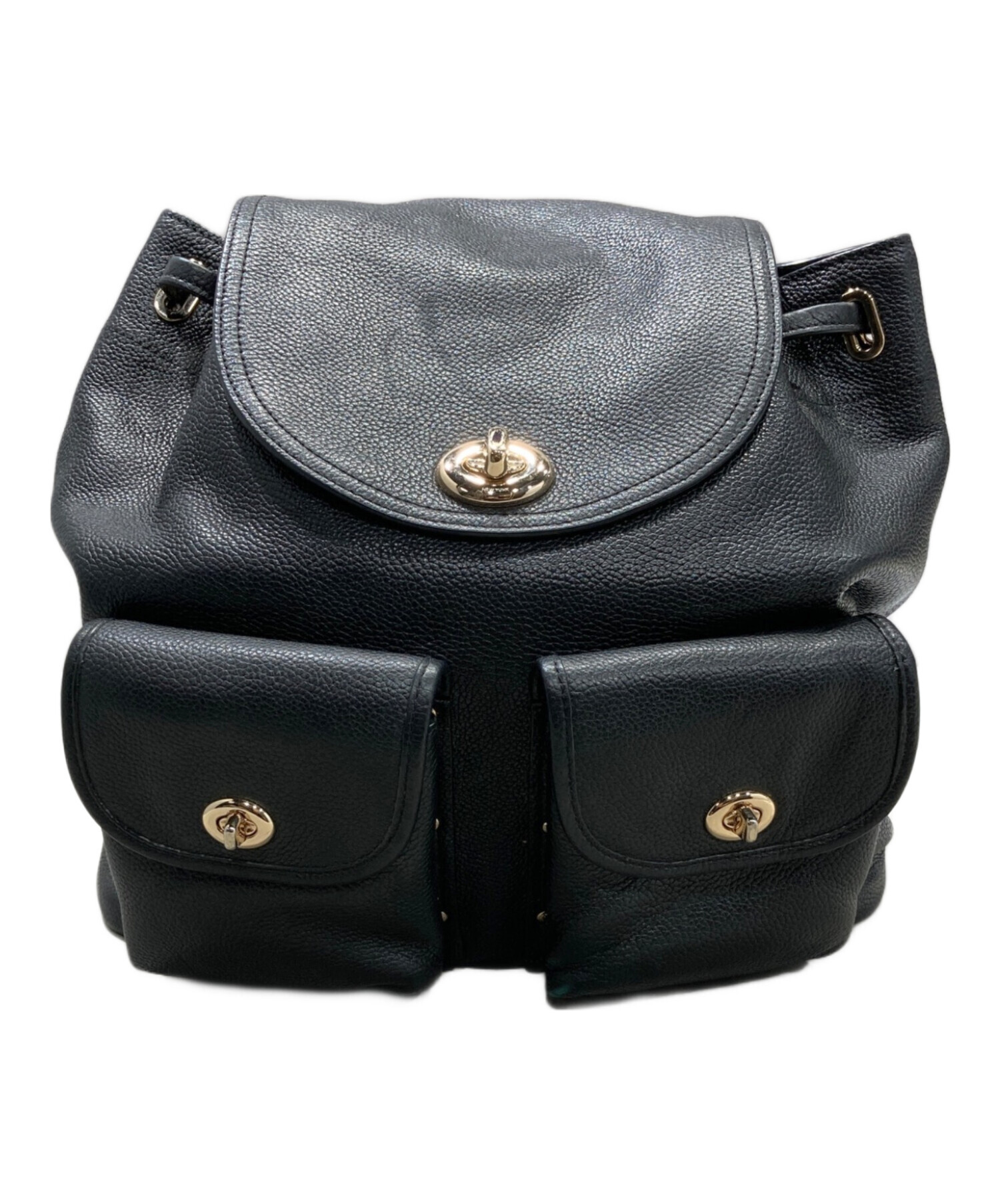 中古・古着通販】COACH (コーチ) ターンロック タイ リュックサック 