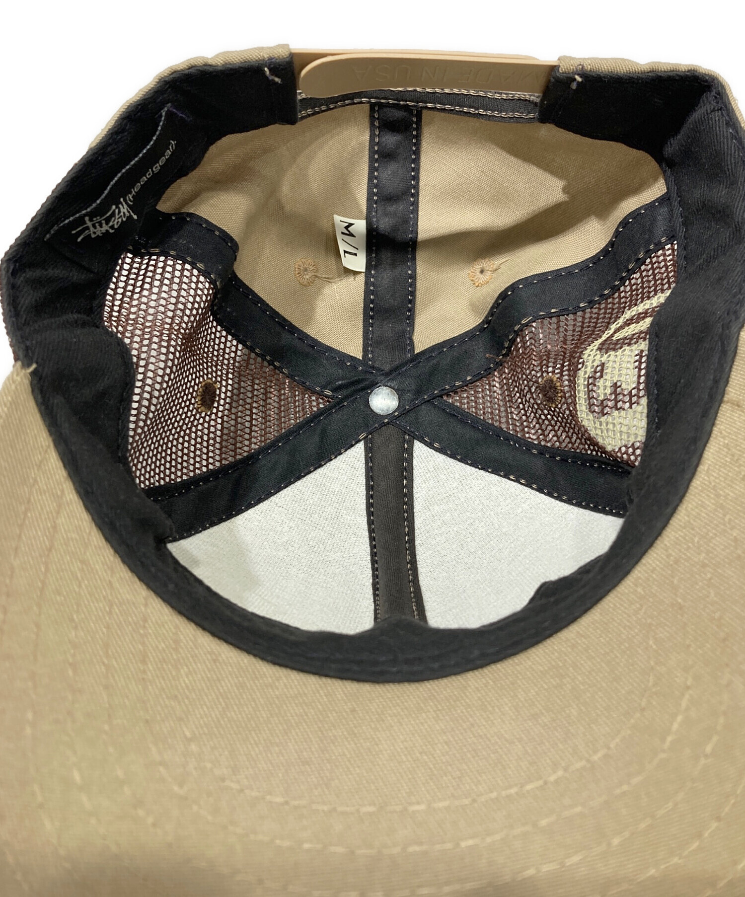 中古・古着通販】stussy (ステューシー) オールドロゴプリントメッシュ