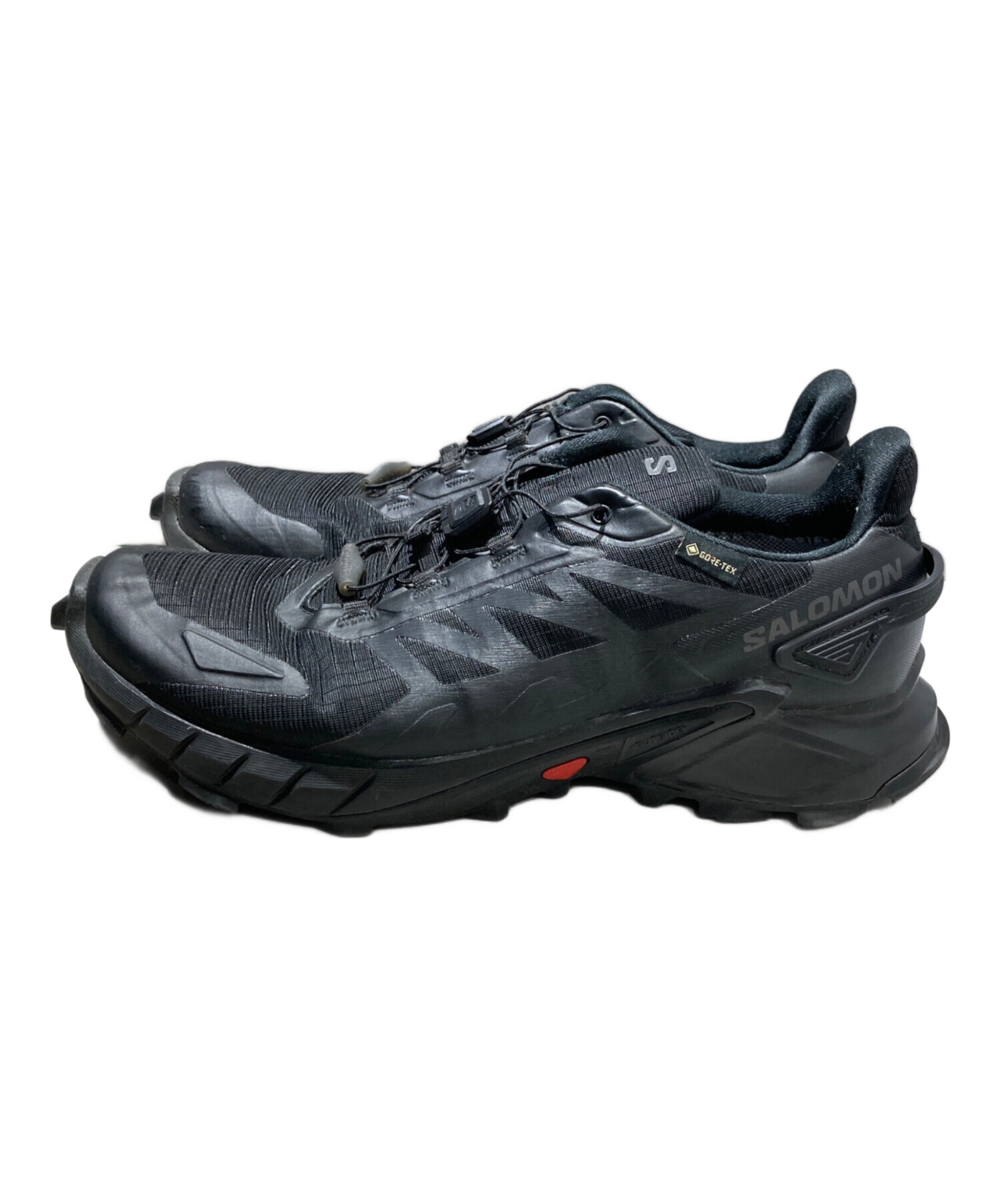 SALOMON - SALOMON GS 中古 値下げ 中古・古着通販】SALOMON (サロモン) SPEEDCROSS 4 GORE-TEX ブラック
