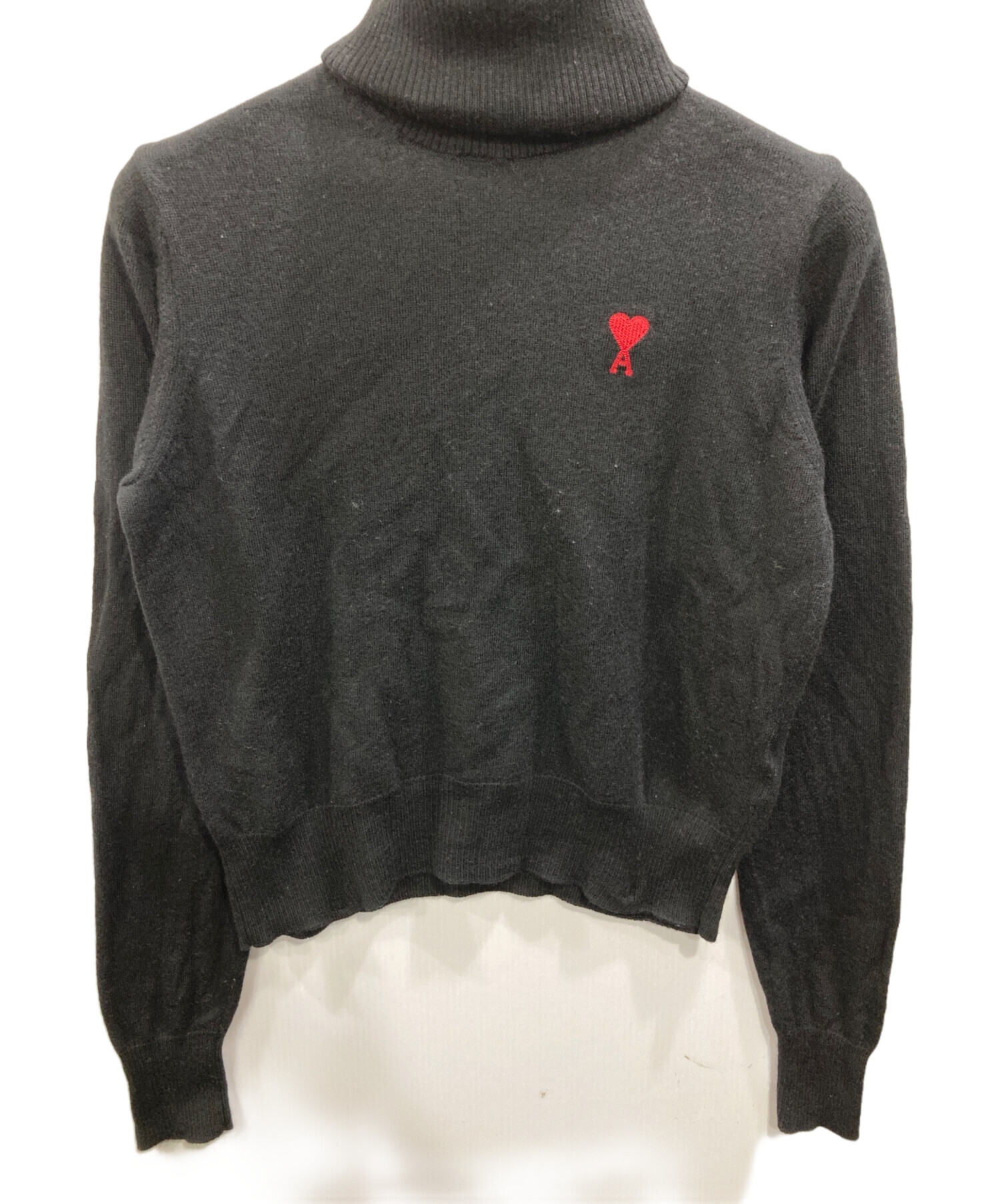 中古・古着通販】AMI PARIS (アミ パリス) ハートロゴ タートルネック