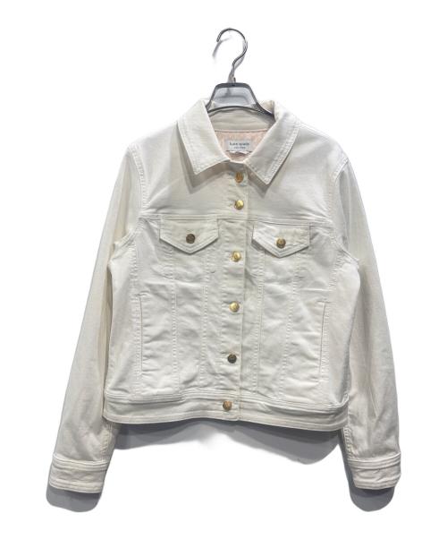kate spade ホワイトデニムジャケット M 中古・古着通販】Kate Spade (ケイトスペード) ホワイト デニム