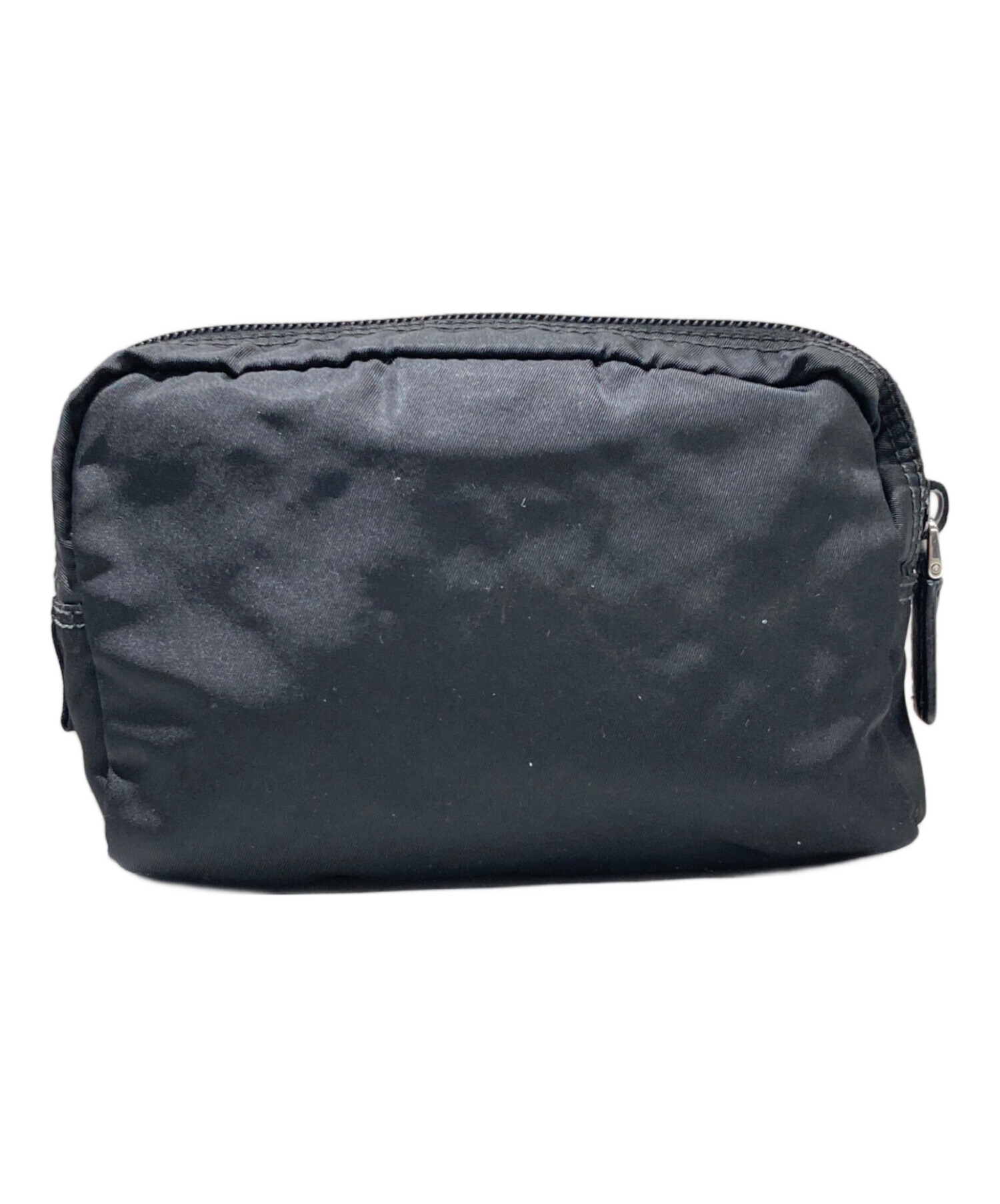 中古・古着通販】PRADA (プラダ) ナイロンポーチ ブラック｜ブランド