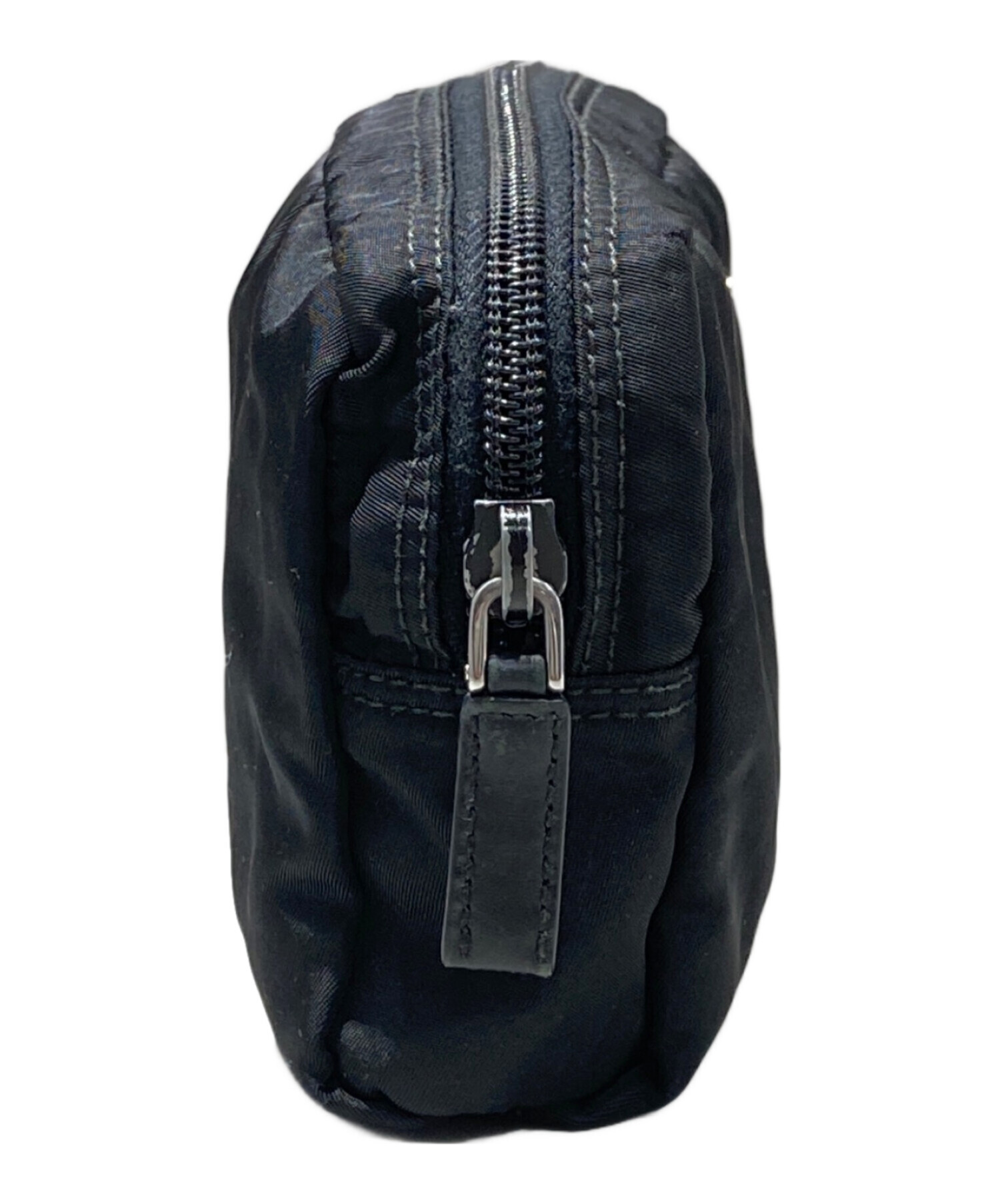中古・古着通販】PRADA (プラダ) ナイロンポーチ ブラック｜ブランド