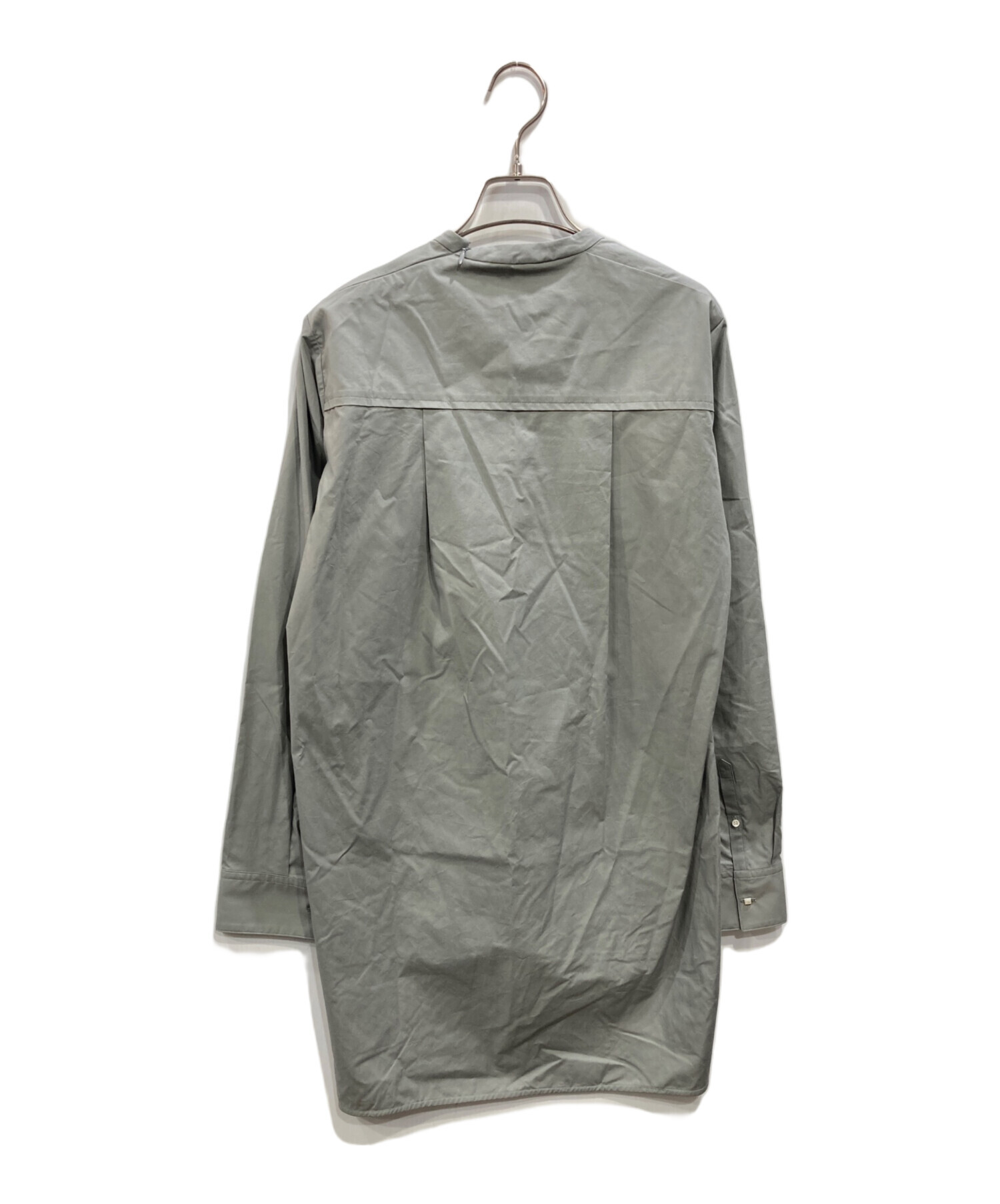 中古・古着通販】CHIEKO+ (チエコプラス) コットンシルクドレスシャツ 