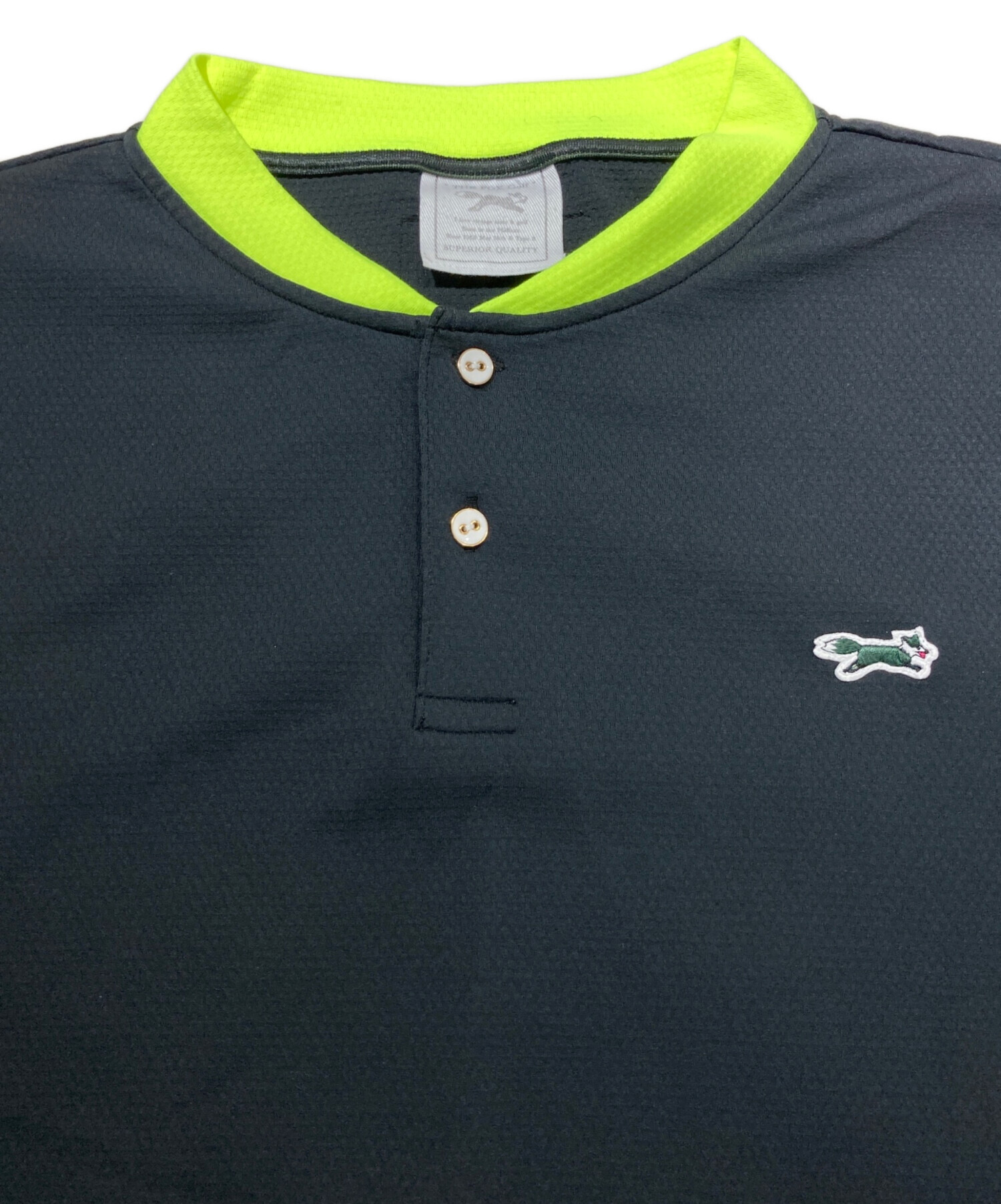 ☆IZREEL ☆イズリールxTHE FOXGOLF 半袖シャツ メンズ ゴルフ 中古