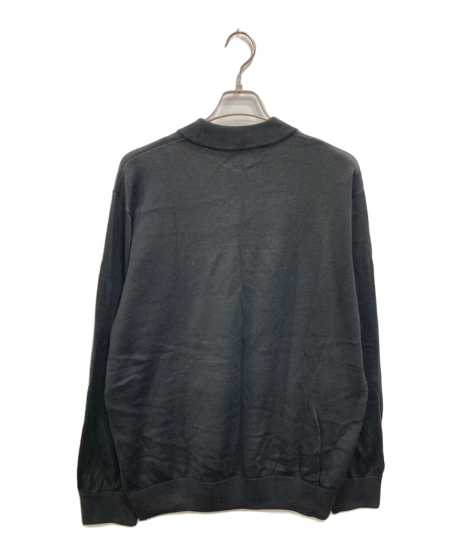 中古・古着通販】RUFFLOG (ラフロッグ) モックネックニット ブラック