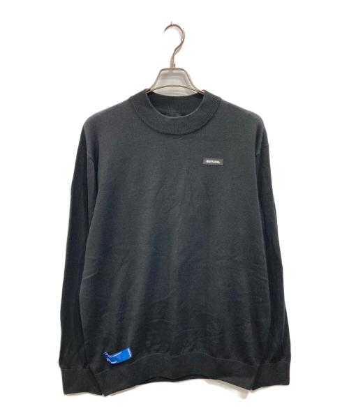 中古・古着通販】RUFFLOG (ラフロッグ) モックネックニット ブラック