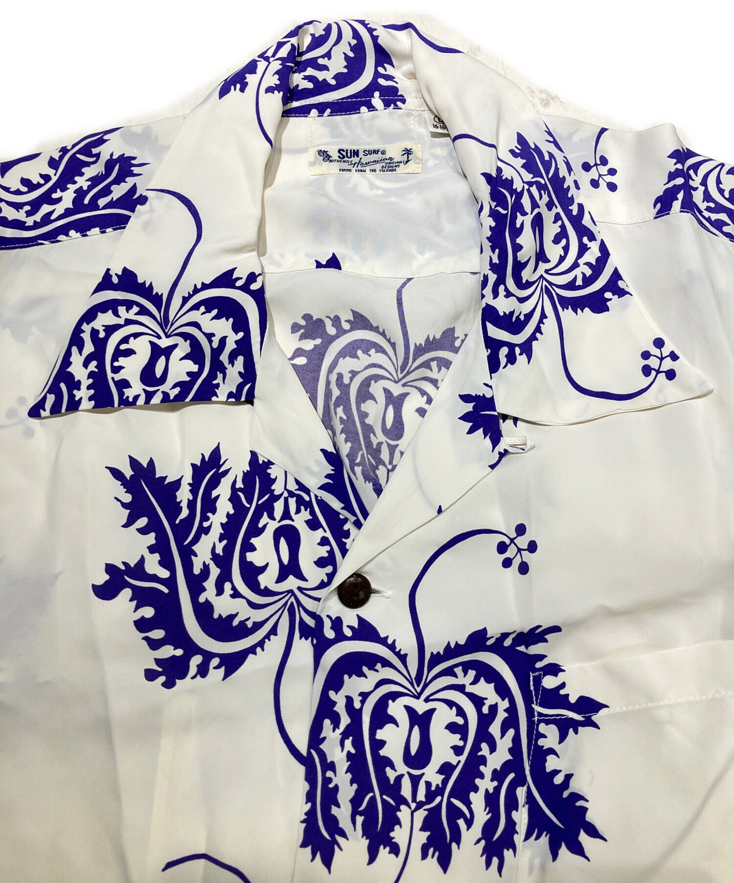 中古・古着通販】Sun Surf (サンサーフ) RAYON HAWAIIAN SHIRT “CORAL