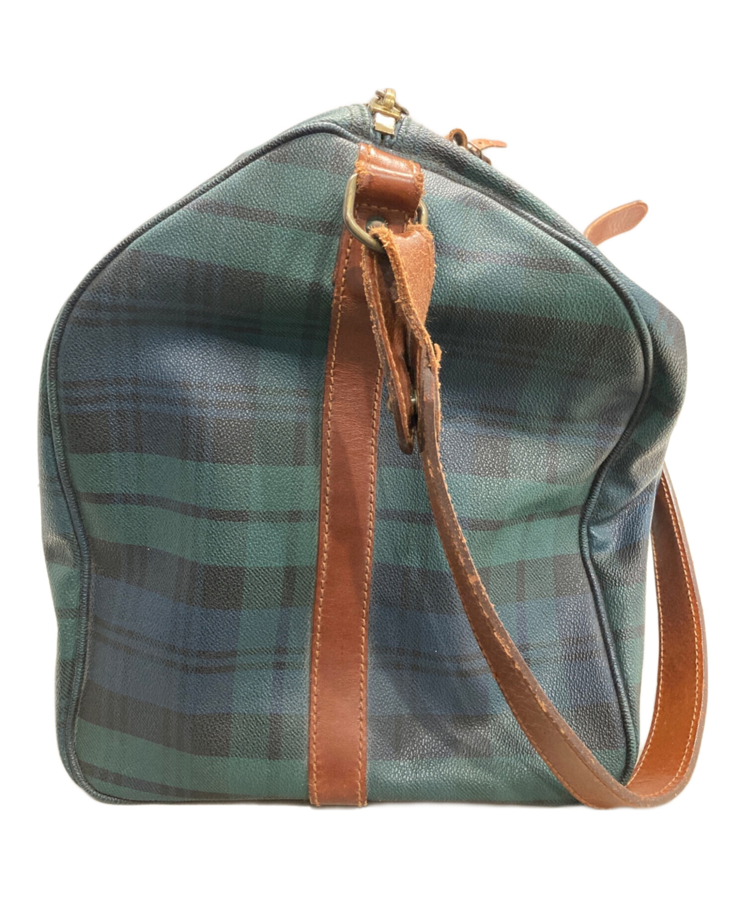 ポロラルフローレン ボストンバッグ トラベルバッグ ブラックウォッチ 2way 中古・古着通販】RALPH LAUREN (ラルフローレン) ブラックウォッチ