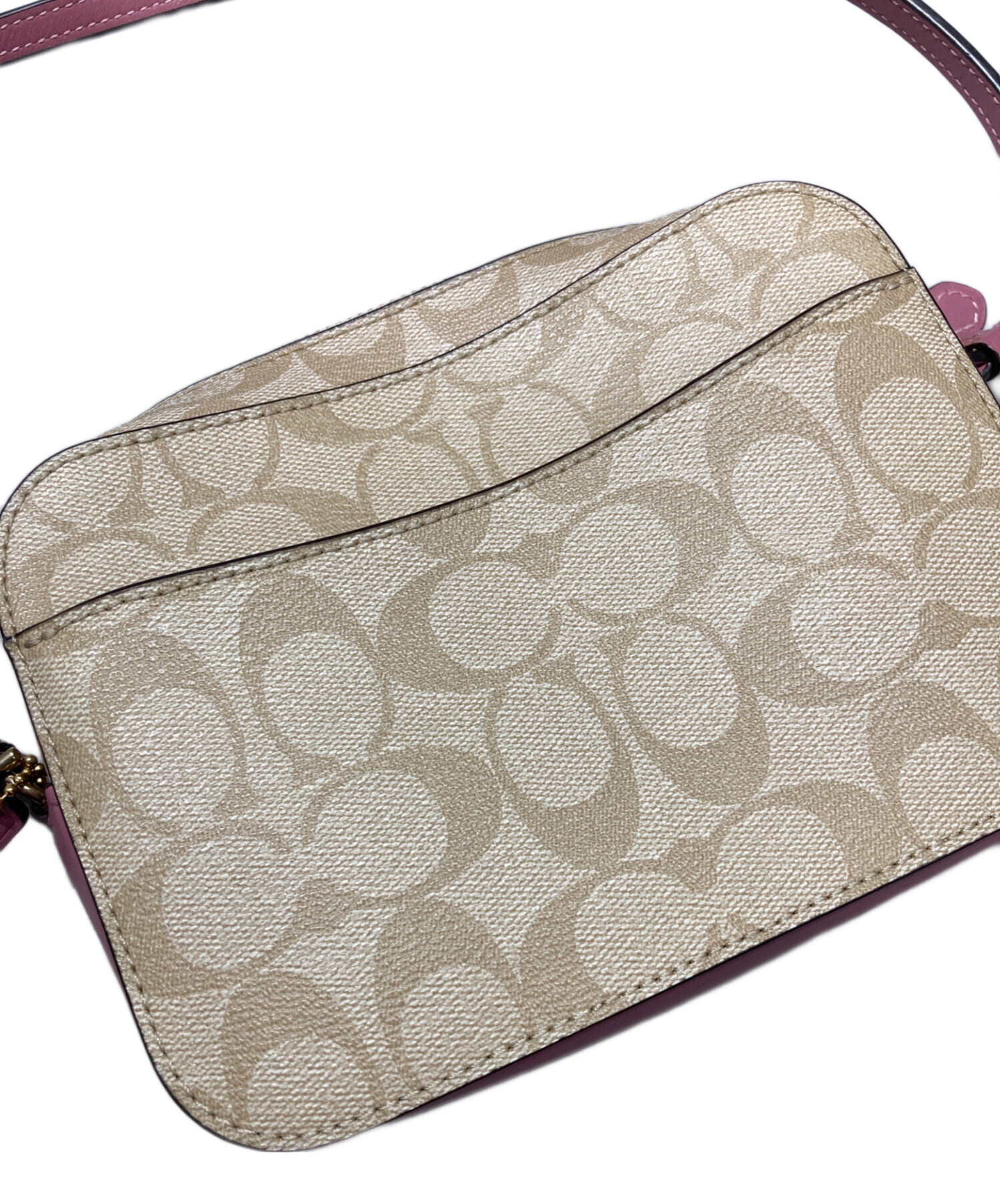 中古・古着通販】COACH (コーチ) ミニ カメラ バッグ シグネチャー