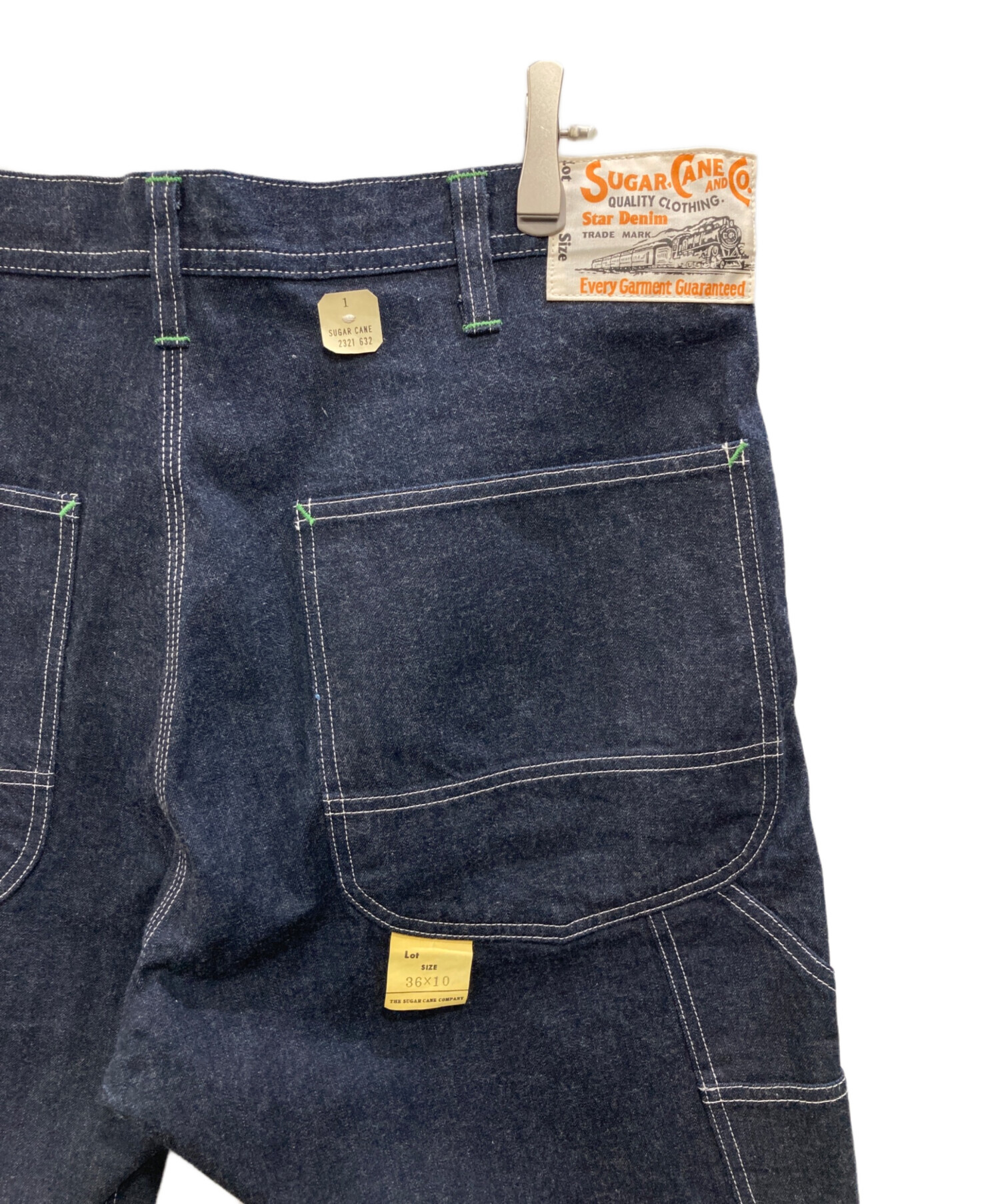 中古・古着通販】SUGAR CANE (シュガーケーン) 11oz. BLUE DENIM WORK