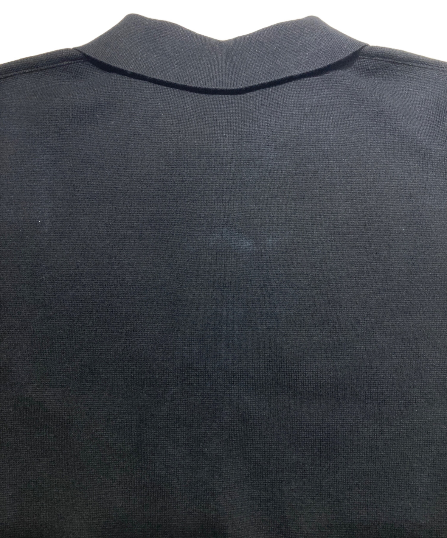 中古・古着通販】OHOTORO (オオトロ) Pot french sleeve knit ブラック