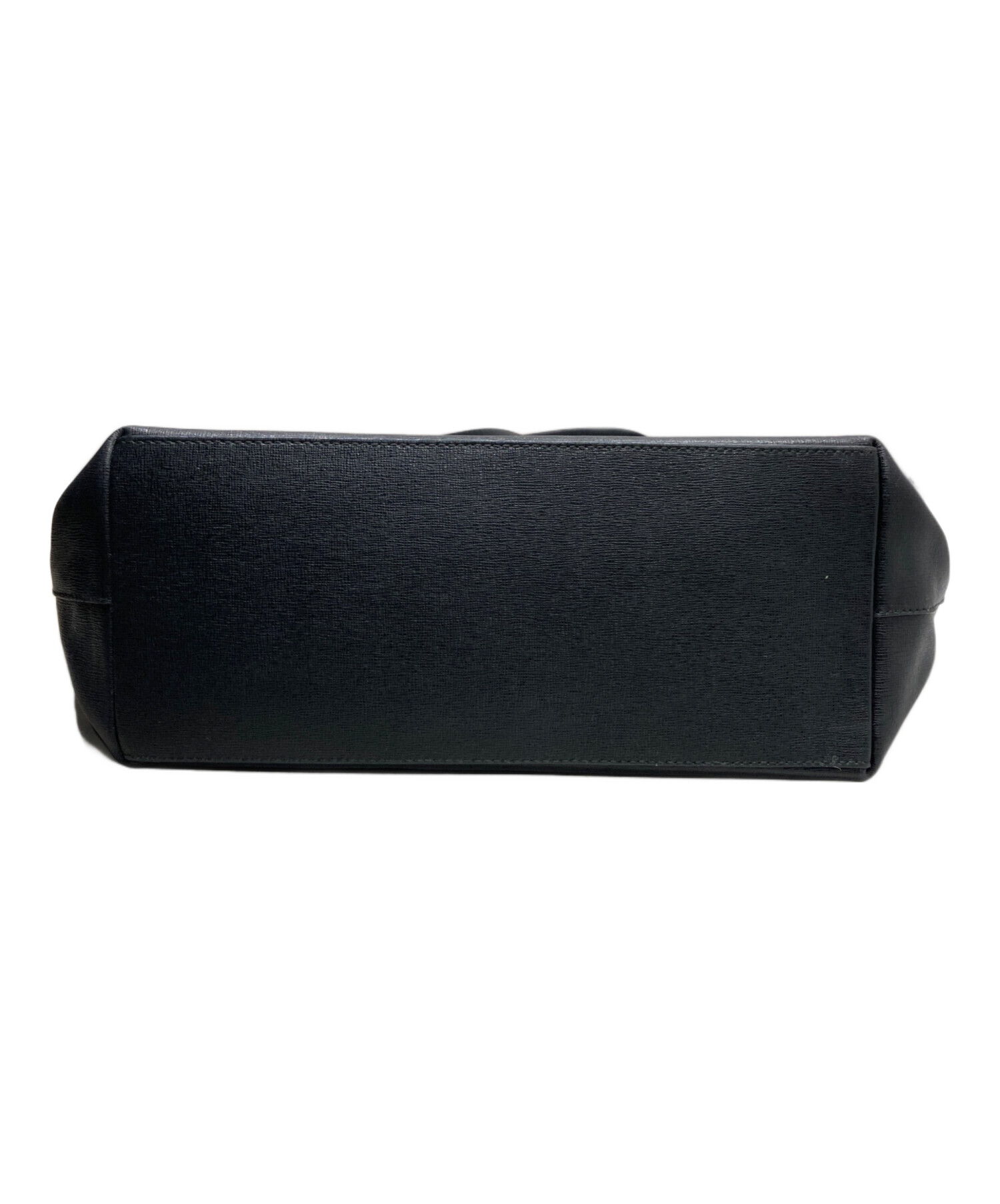 中古・古着通販】FURLA (フルラ) レザートートバッグ ブラック