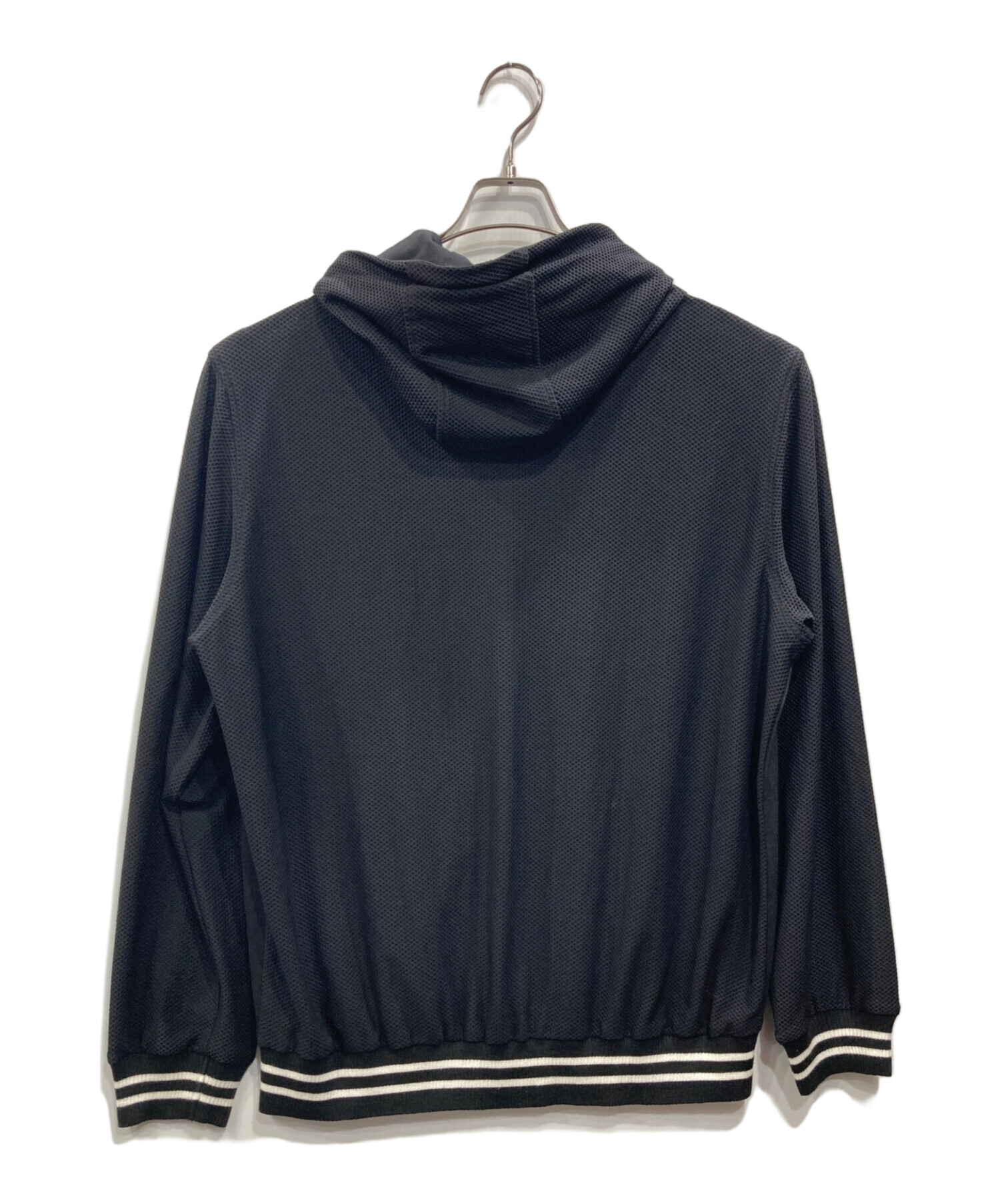 CASTELBAJAC カステルバジャック ジップアップ ブルゾン ブラック 3 中古・古着通販】CASTELBAJAC (カステルバジャック) メッシュ