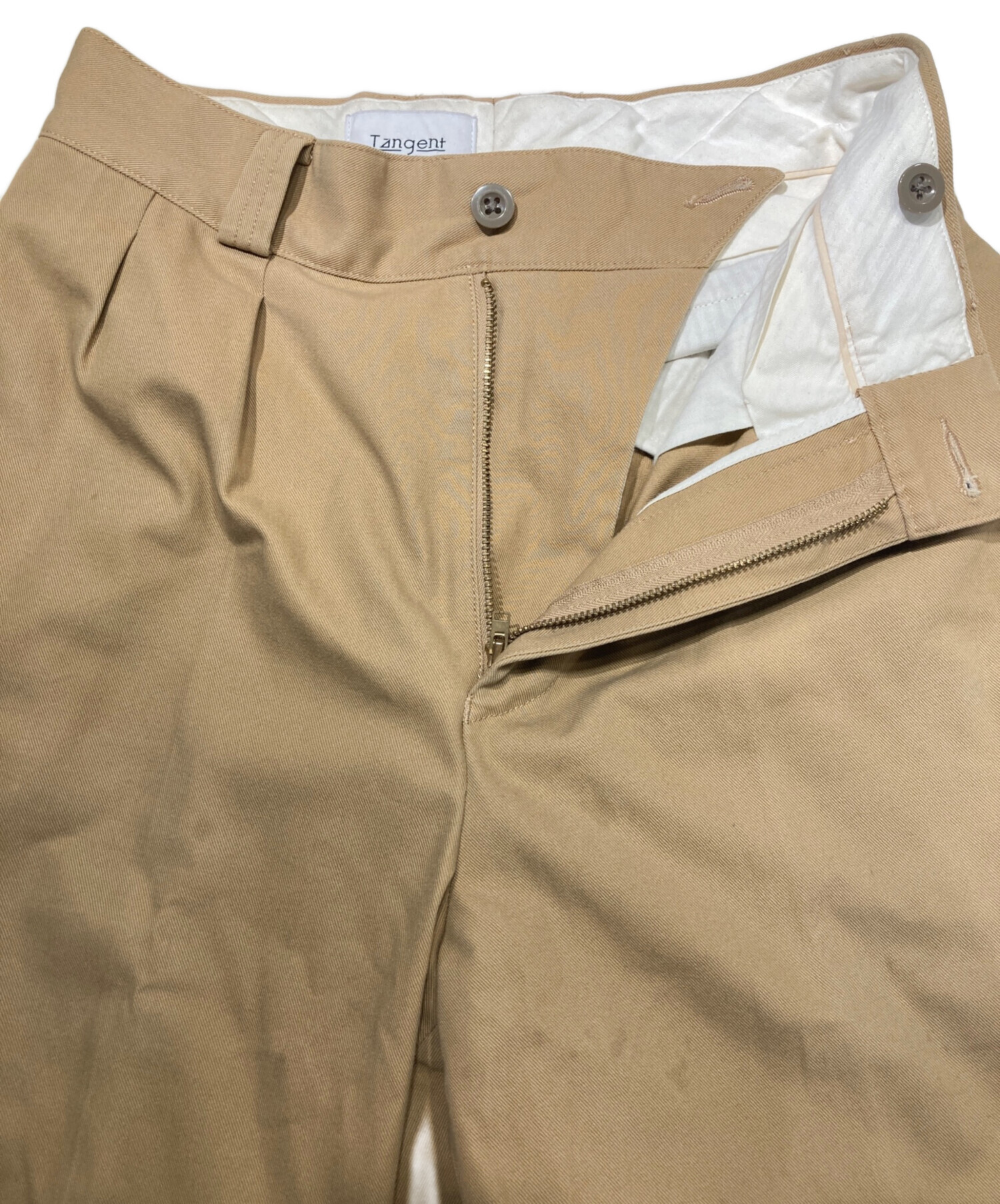 中古・古着通販】Tangent (タンジェント) GEORGES WIDE ベージュ