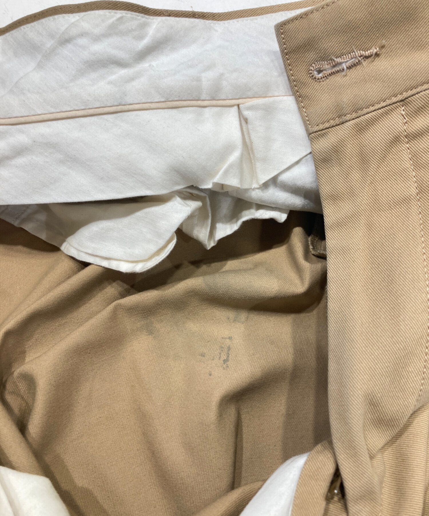 中古・古着通販】Tangent (タンジェント) GEORGES WIDE ベージュ