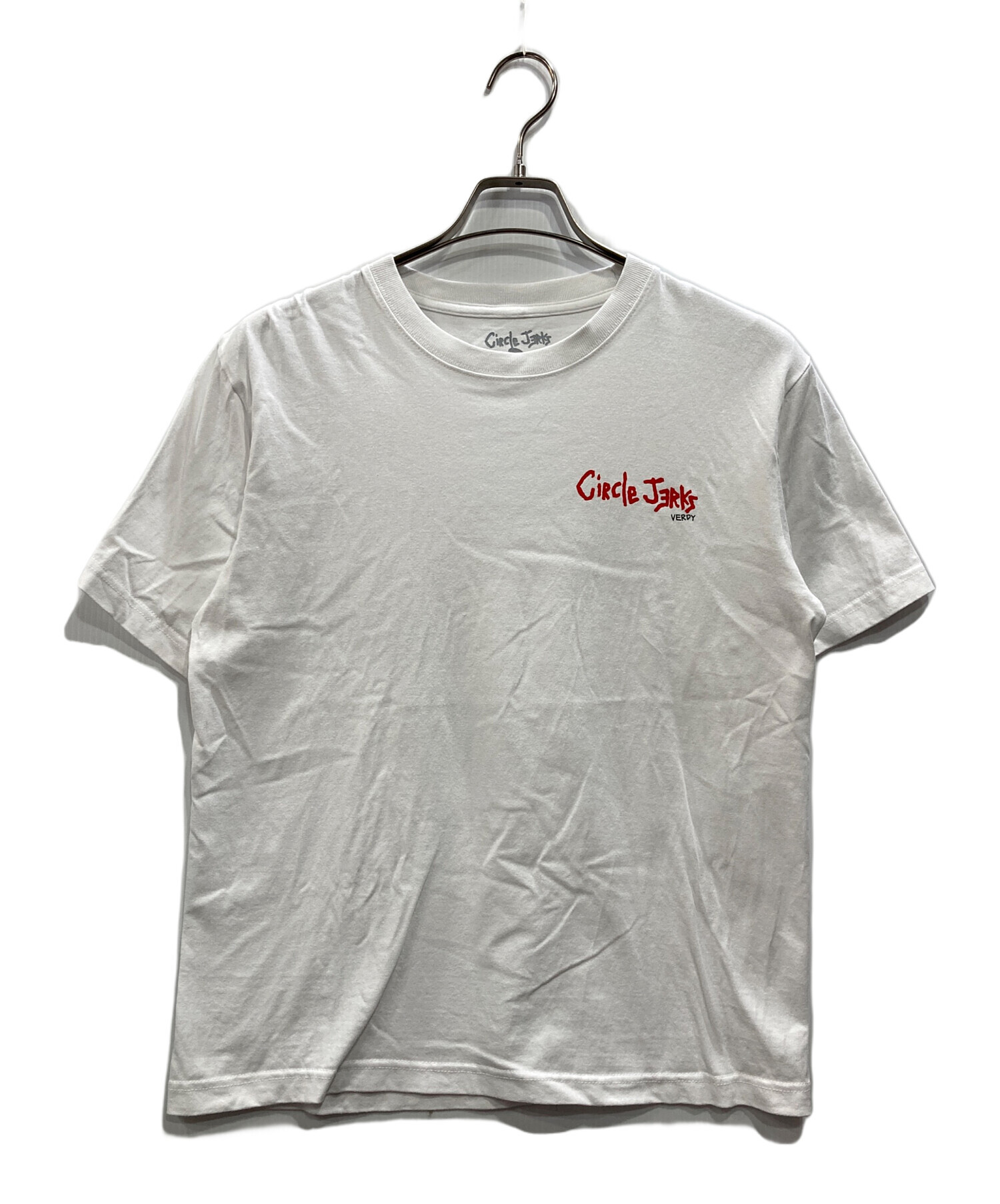 【未開封】Circle Jerks verdy Tシャツ 白 XL 即日発送 中古・古着通販】VERDY×CIRCLE JERKS (ヴェルディ・サークル
