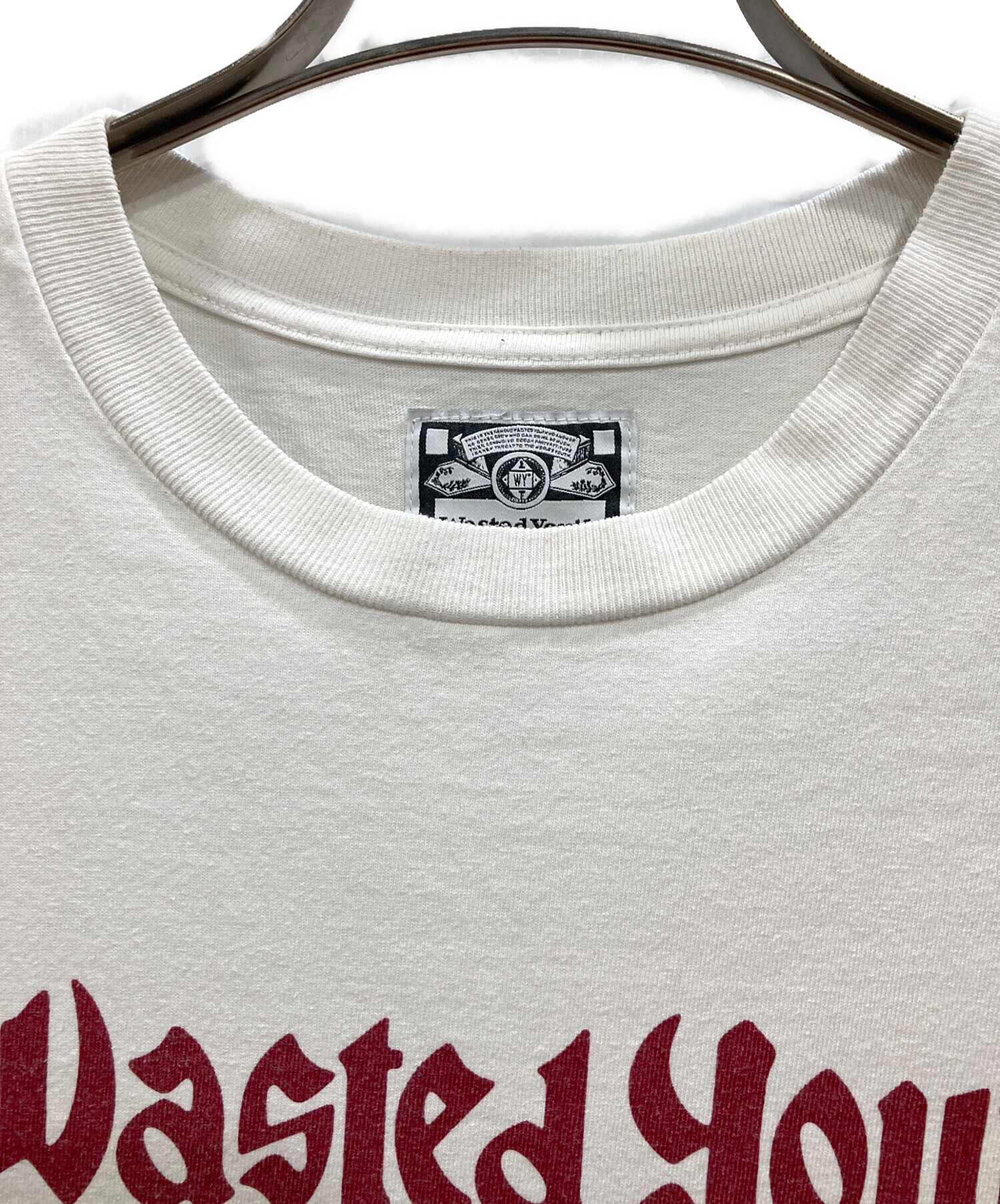 中古・古着通販】Wasted Youth (ウェイステッドユース) ロゴプリントT