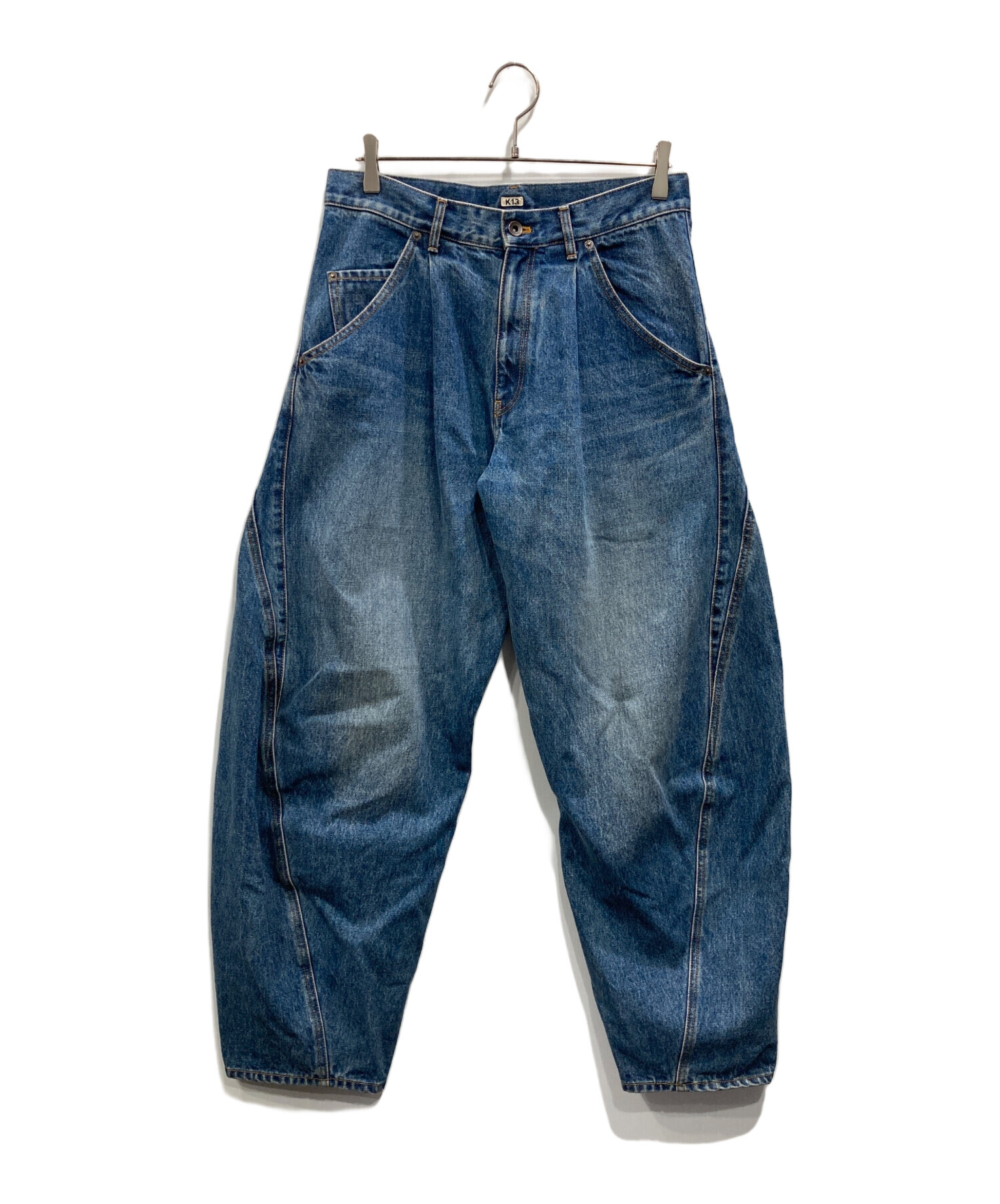 中古・古着通販】KHOKI (コッキ) 3D cutting denim pants インディゴ 